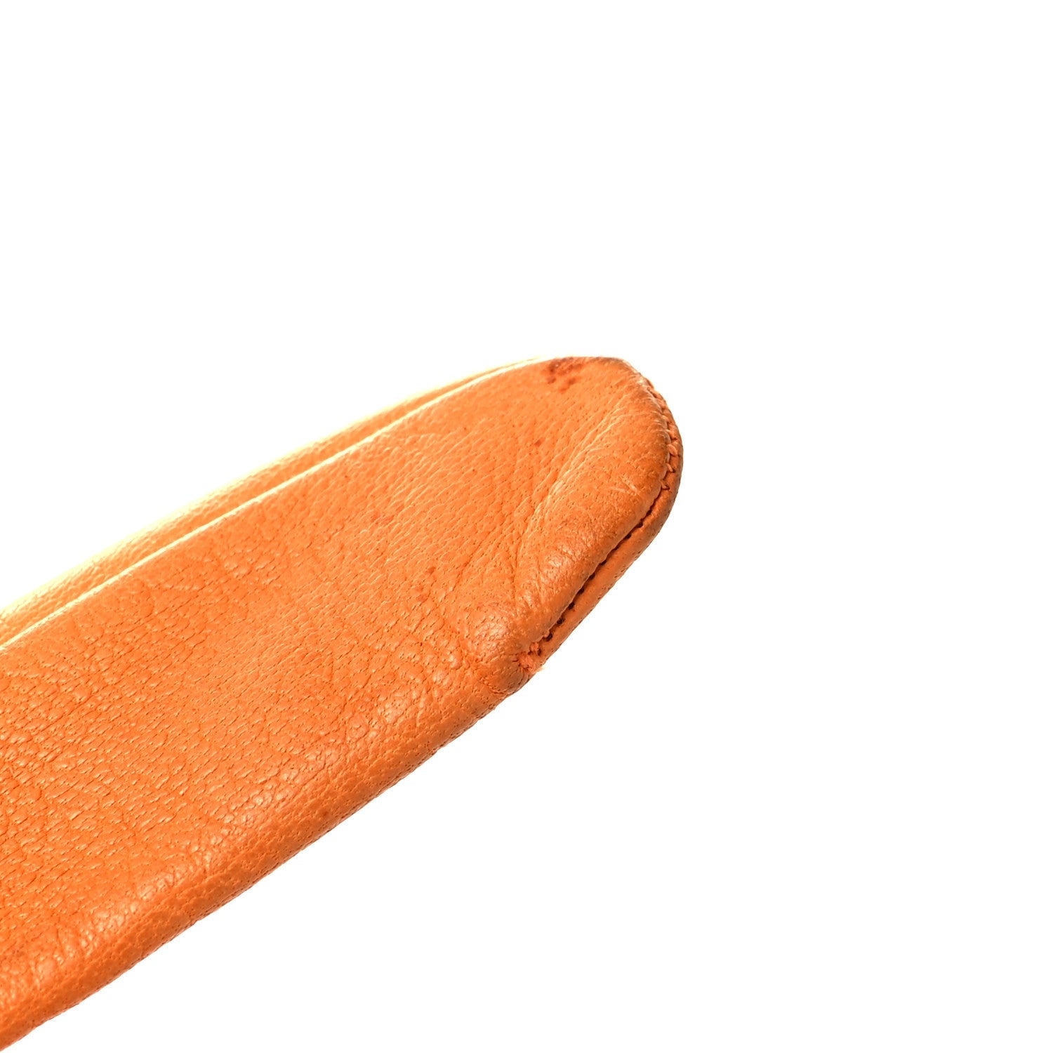 Lambskin Gloves 8 Orange