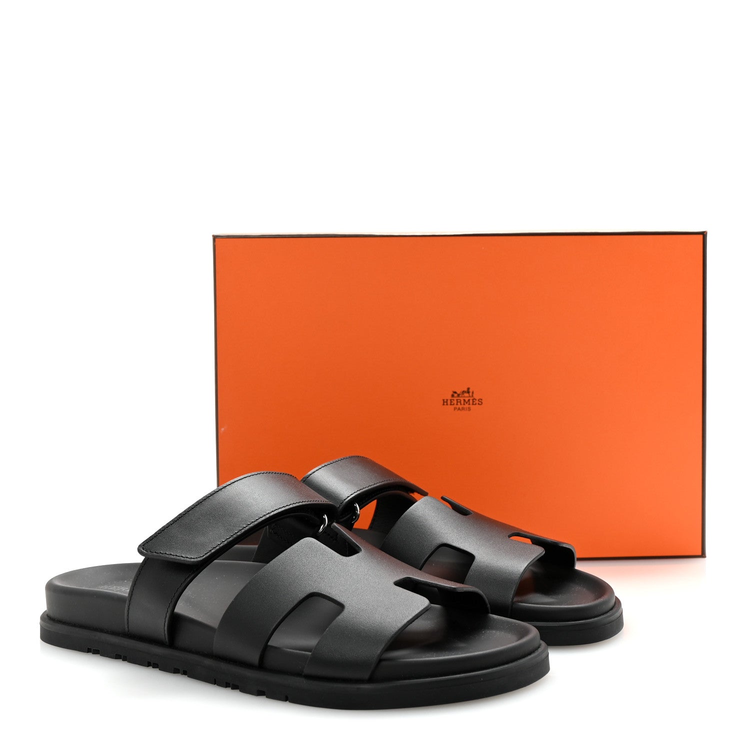Calfskin Womens Chypre Sandals 39 Black