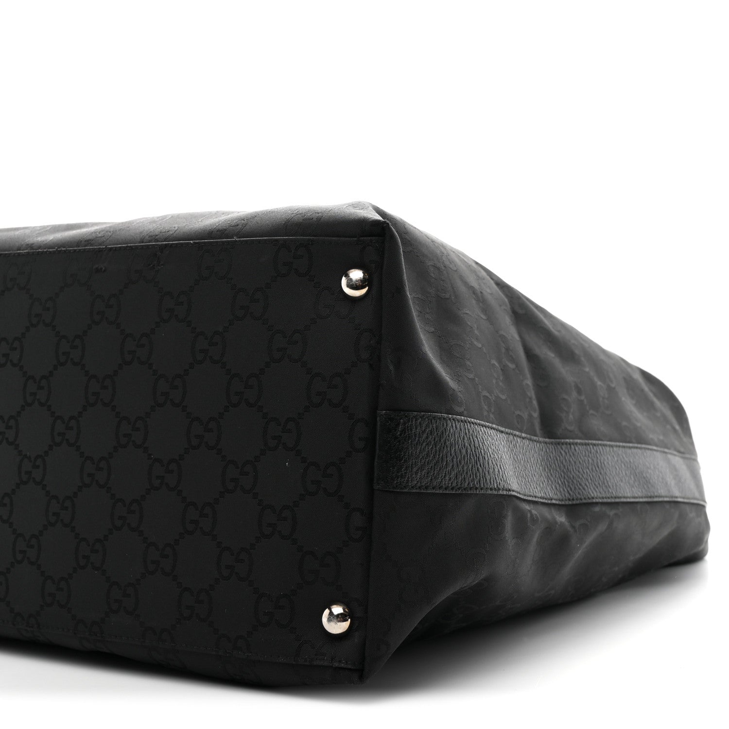 Nylon Monogram Extra Large Hobo Black