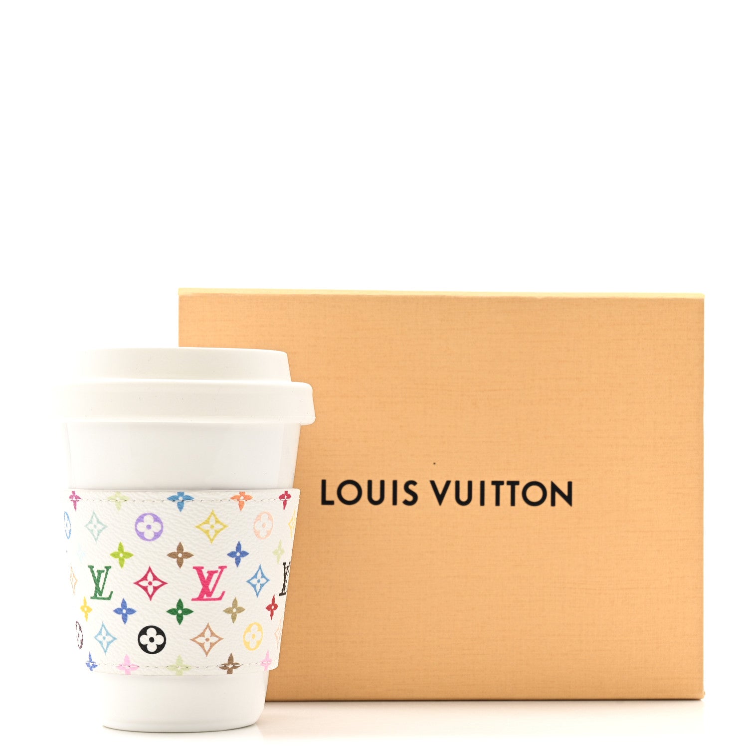 LV X TM Porcelain Monogram Multicolor LV Cup PM