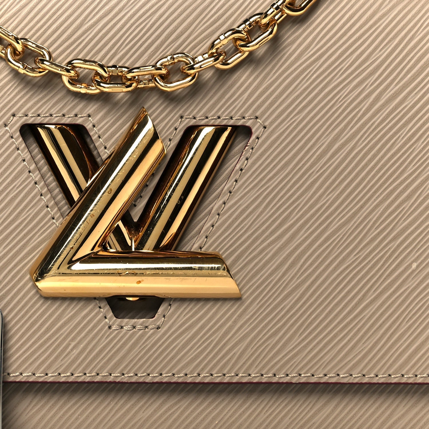 Epi Twist Shoulder Bag MM Galet