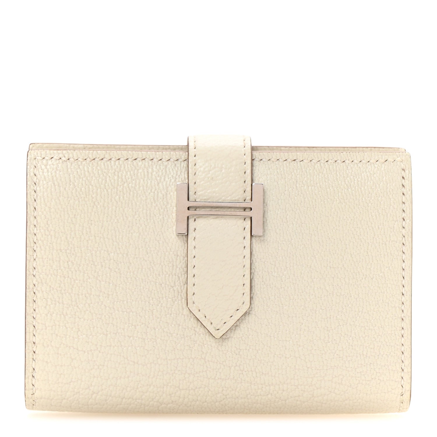 Chevre Mysore Bearn Card Holder Wallet Mushroom