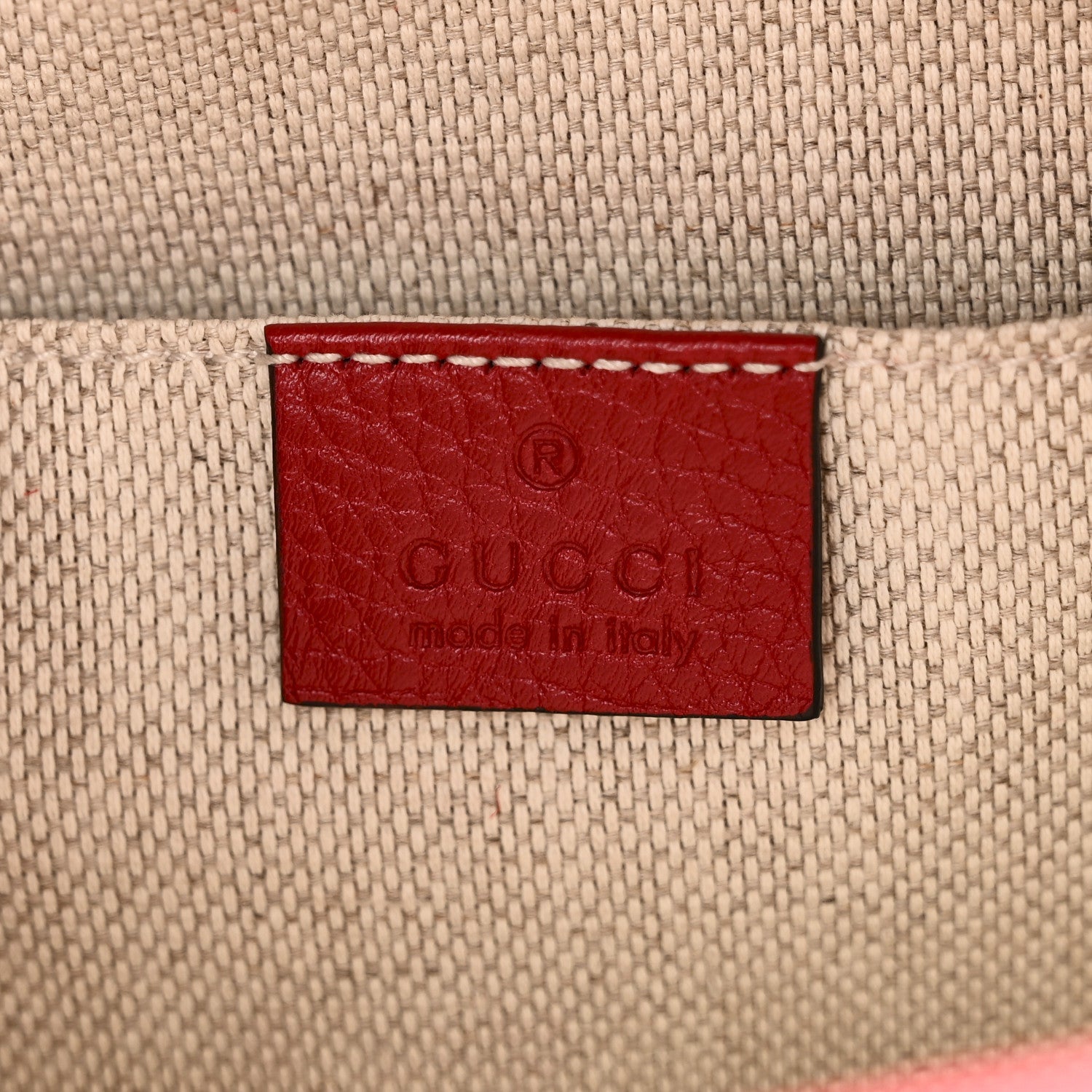 Pebbled Calfskin Small Soho Disco Bag Vibrant Red