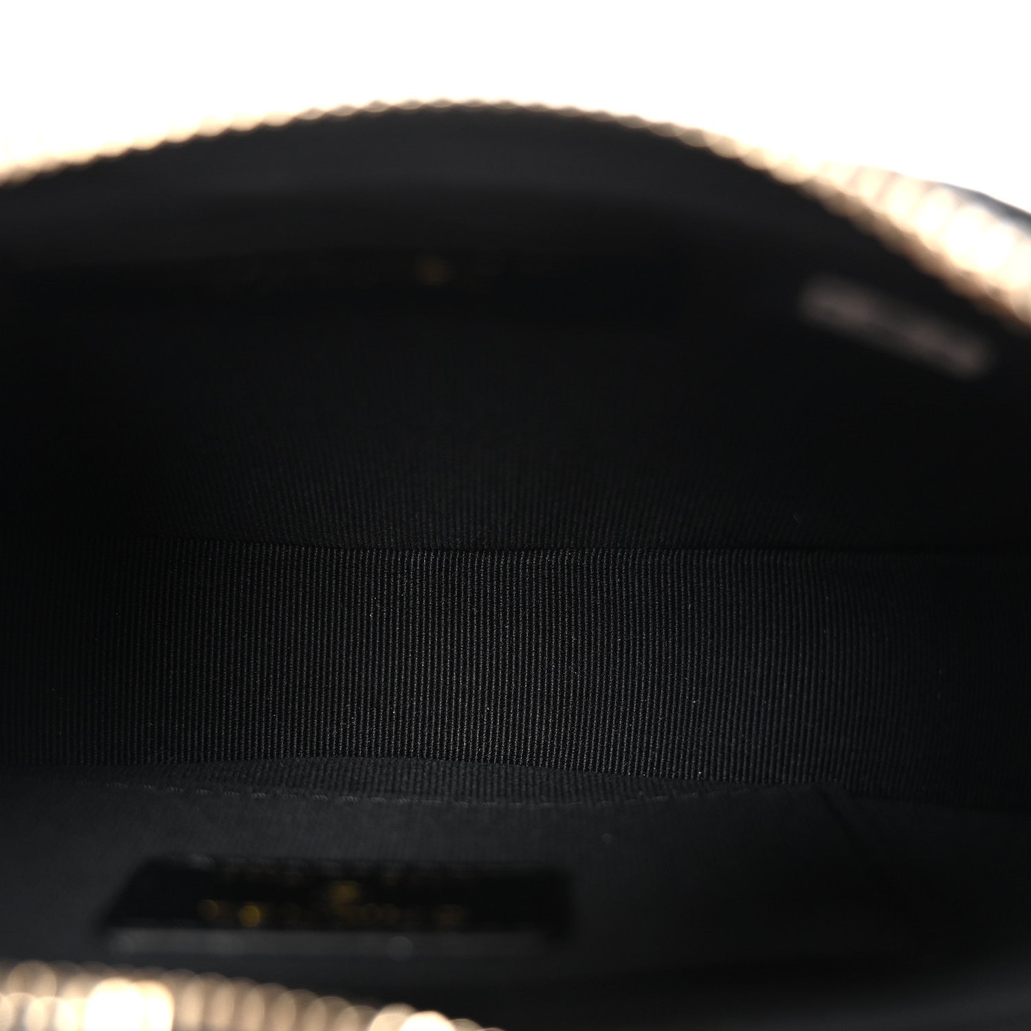 Velvet Crystal Quilted Chain Hobo Black