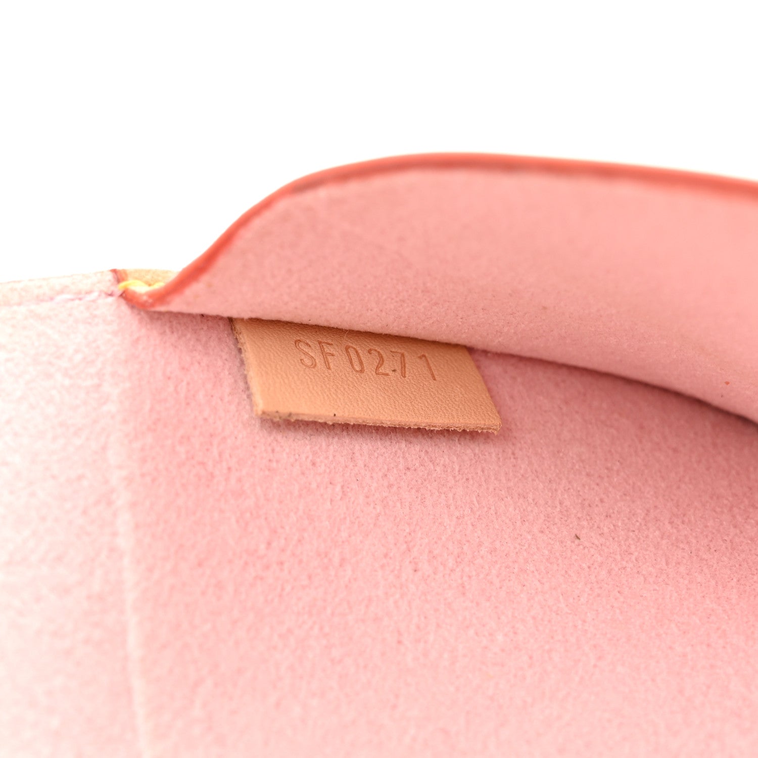 Monogram Giant By The Pool Woody Glasses Case Light Pink