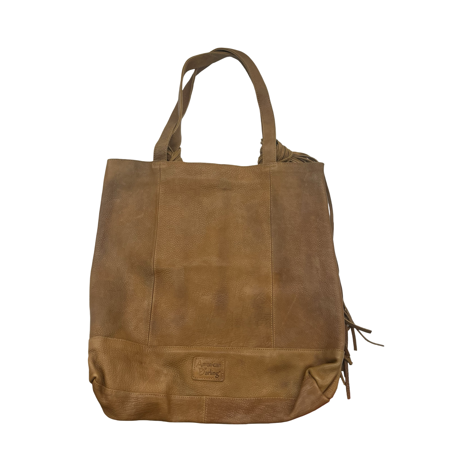Tote Leather By Cmc In Brown, Size:Large