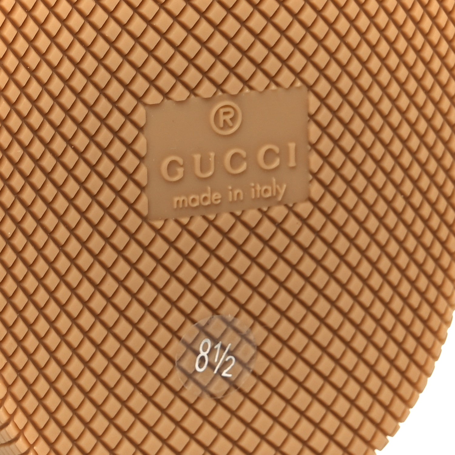 GG Supereme Monogram Miro Soft Calfskin Web Mens Screener Sneakers 8.5 8.5 Beige Ebony Black New Platinum