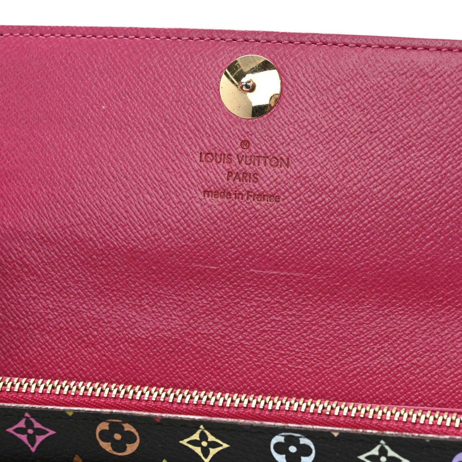 Monogram Multicolor Sarah Wallet Black Grenade