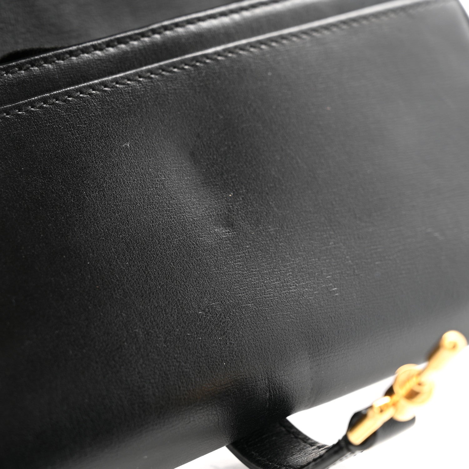 Calfskin Jackie 1961 Chain Wallet Black