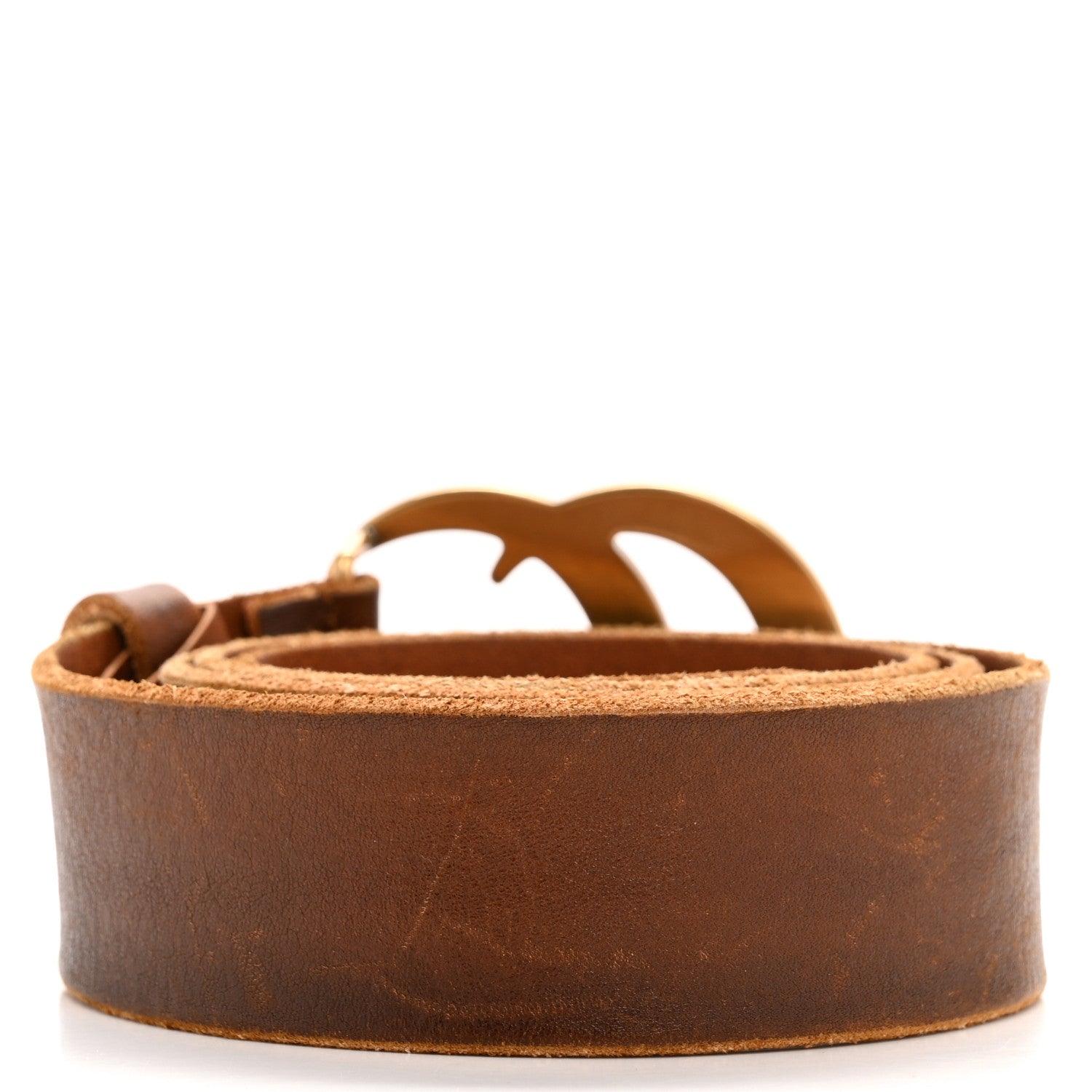 Faded Calfskin Double G 40mm Belt 90 36 Cuir