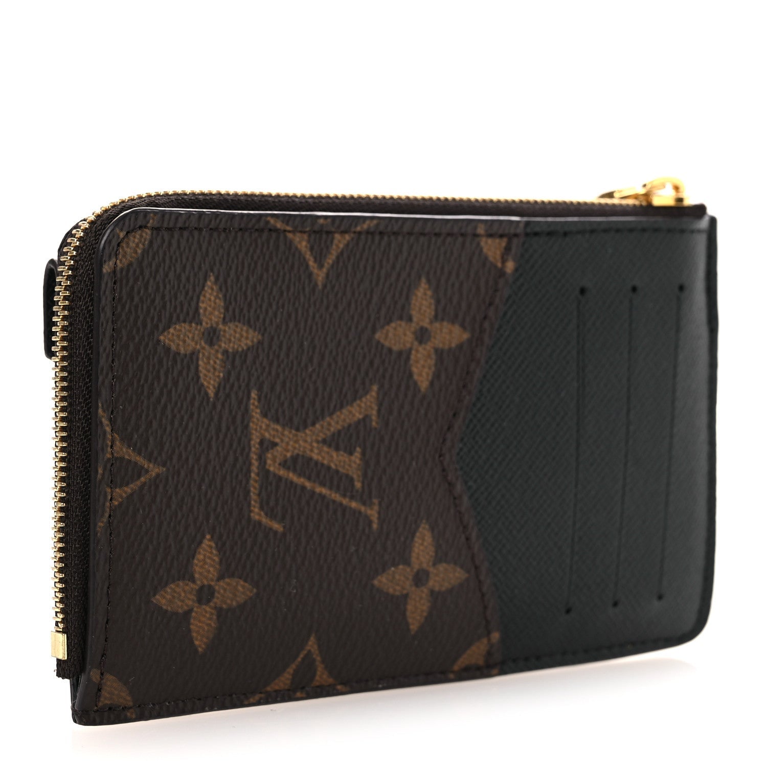 Monogram Recto Verso Card Holder Black