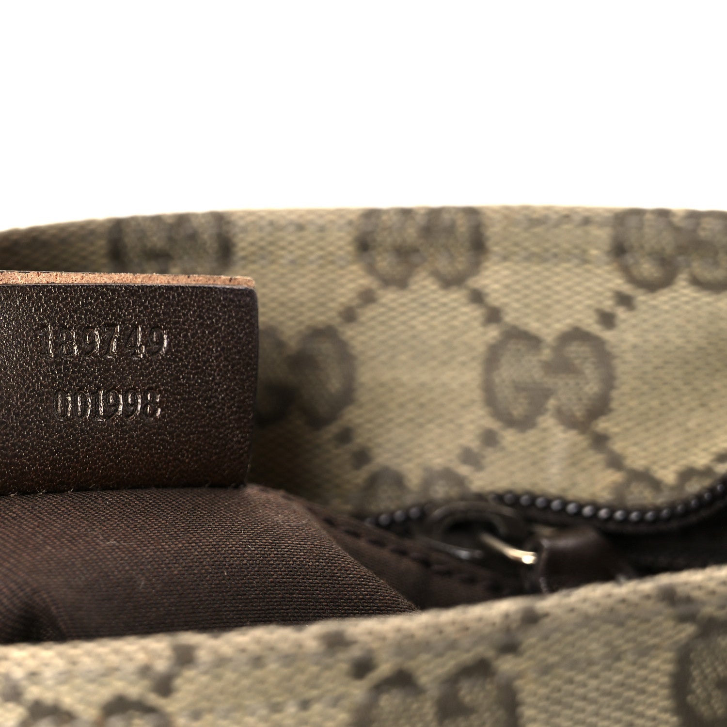 Monogram Web Small Flat Messenger Crossbody Green
