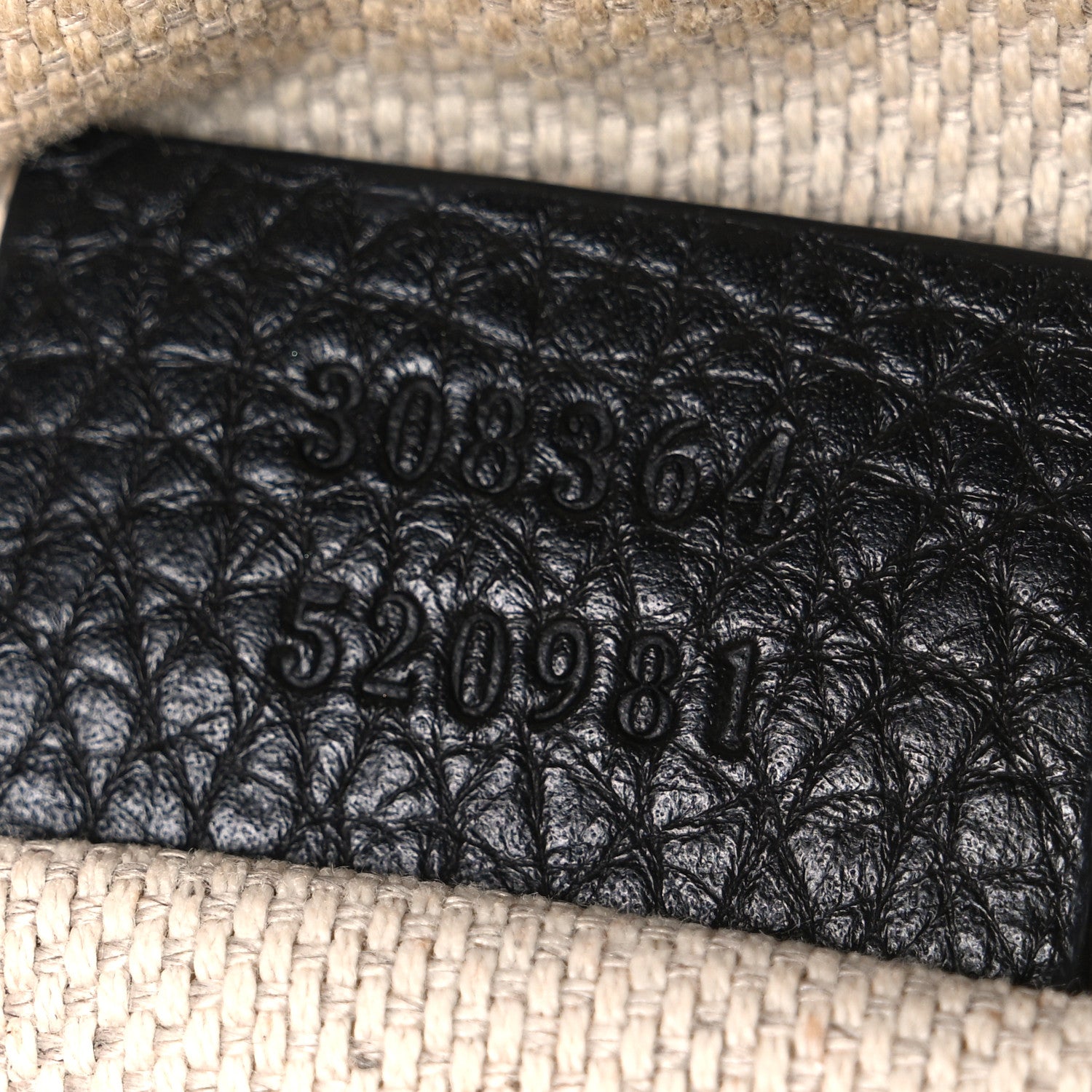 Pebbled Calfskin Small Soho Disco Bag Black