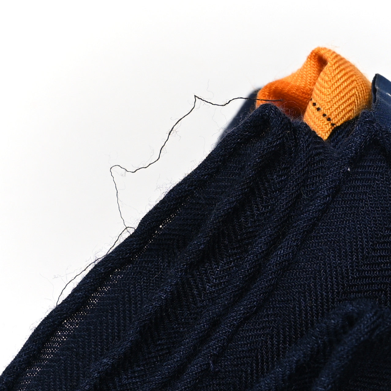 Cashmere Silk Eperon D'Or Shawl 140 Marine Miel Gris