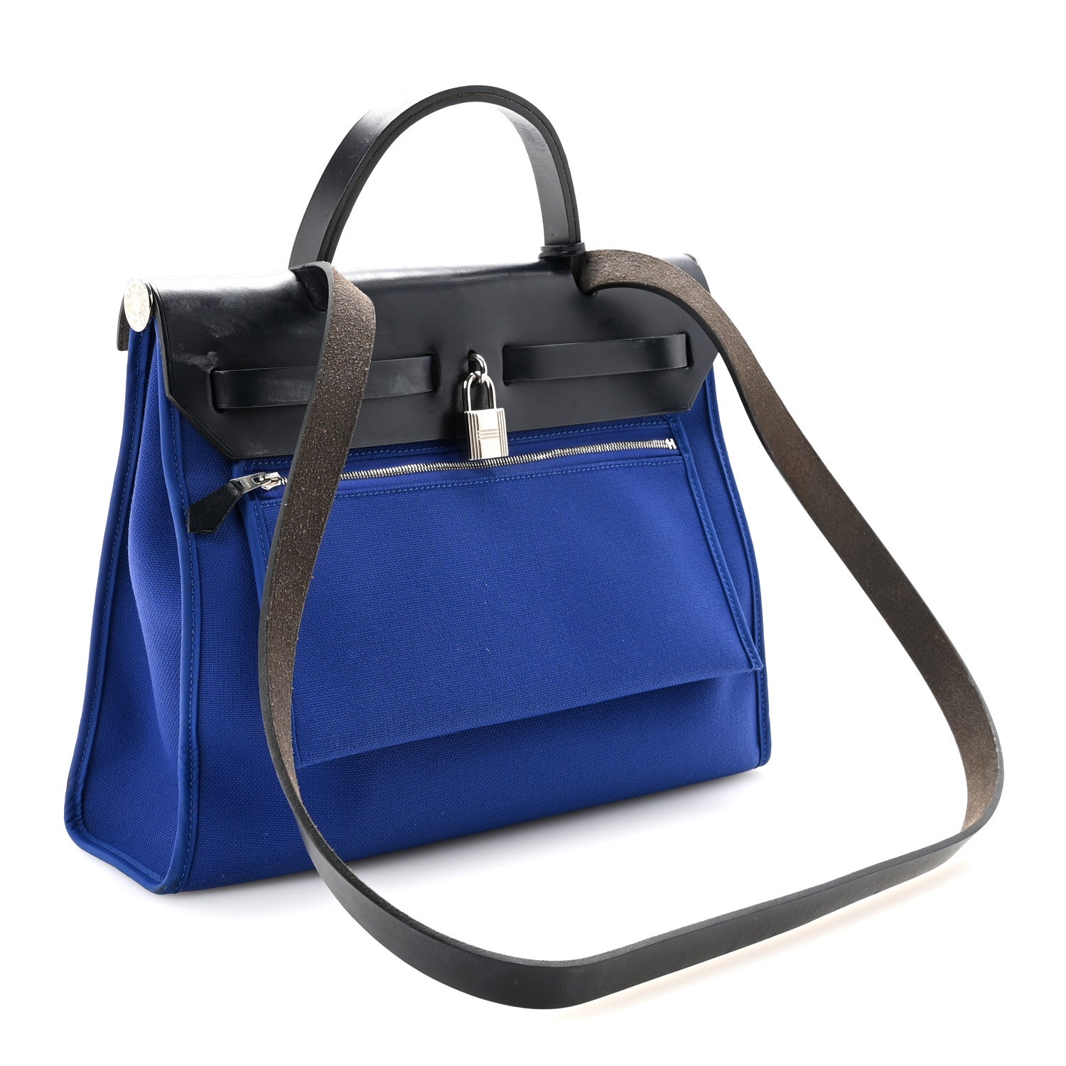 Toile Vache Hunter Herbag Zip 31 PM Bleu Electrique Bleu Indigo