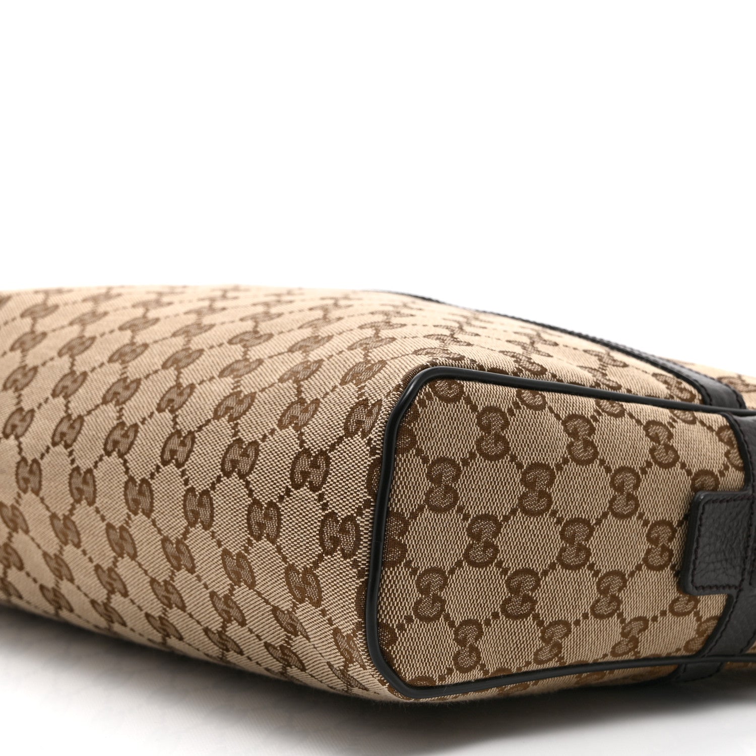 Monogram Dollar Calfskin Large Camera Case Beige Ebony Testa di Moro Marrone Scuro