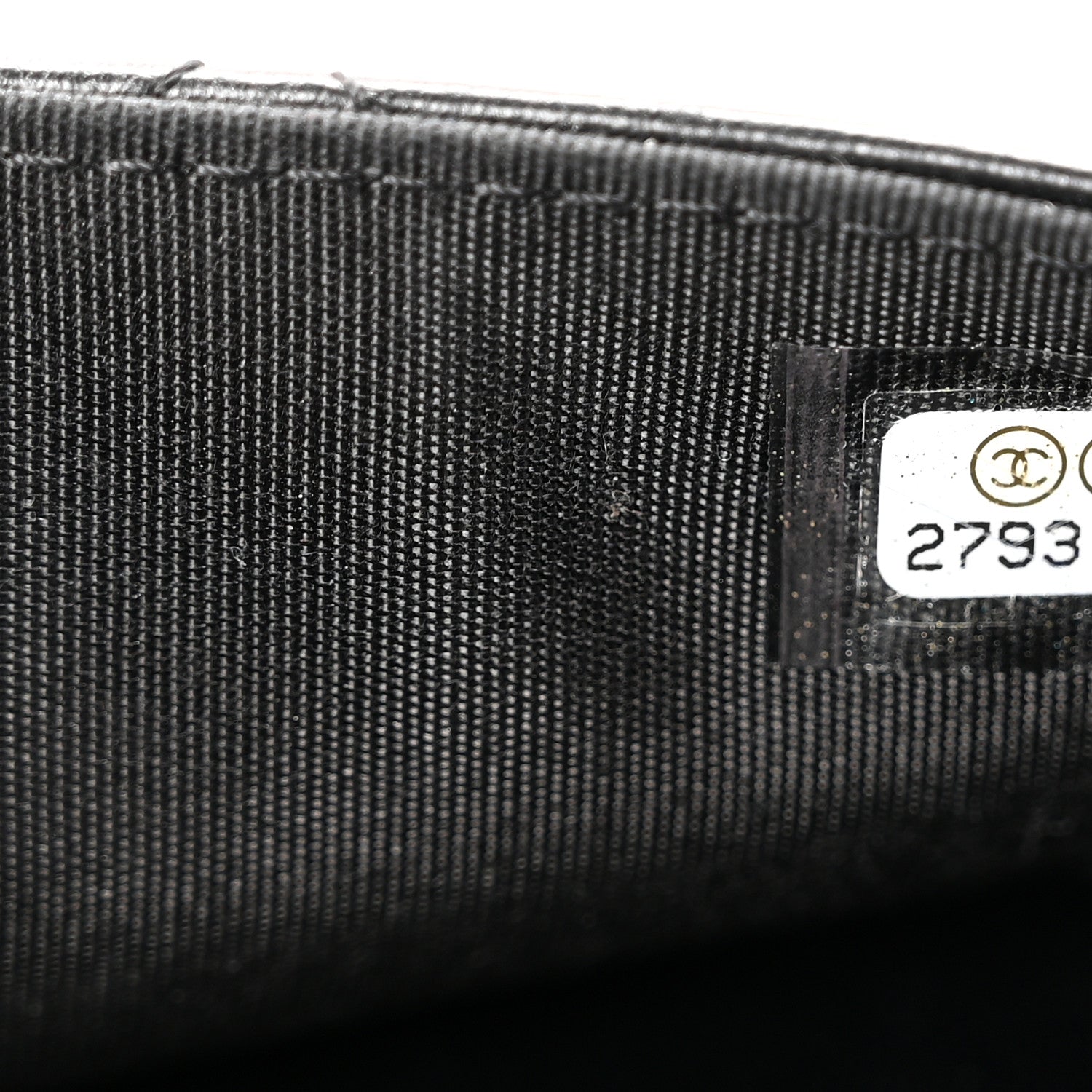 Lambskin Quilted Front Pocket Clutch With Chain Black