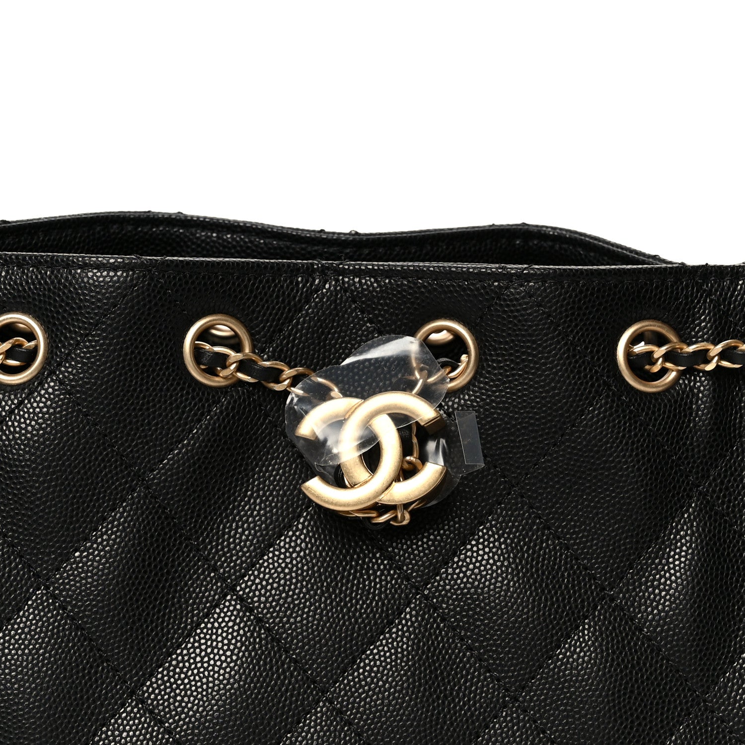 Caviar Quilted Mini Chanel 25 Handbag Black