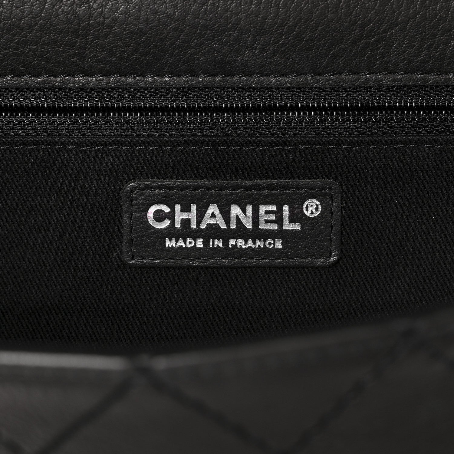 Goatskin Quilted Paris Dallas Saddle Bag Black