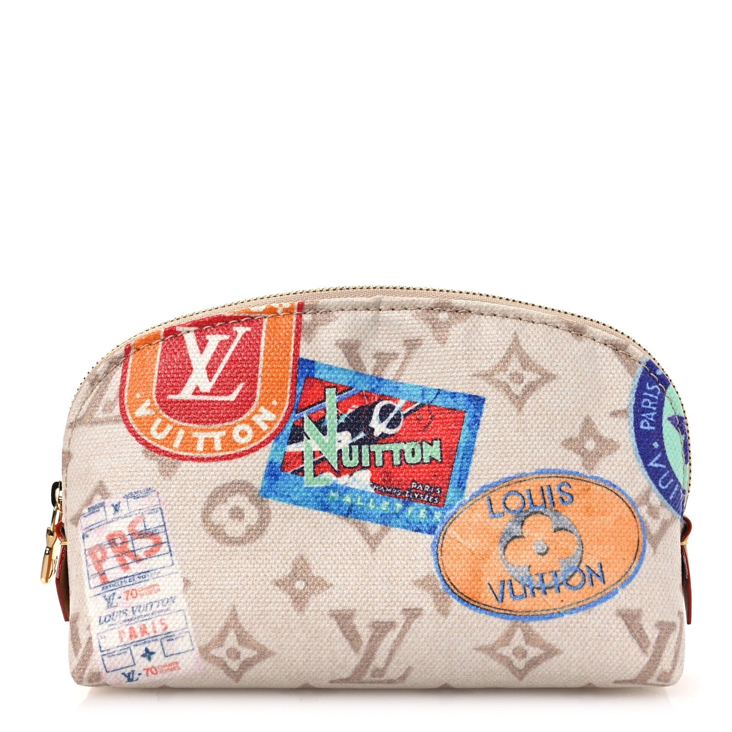Monogram Flight Mode Cosmetic Pouch Dune