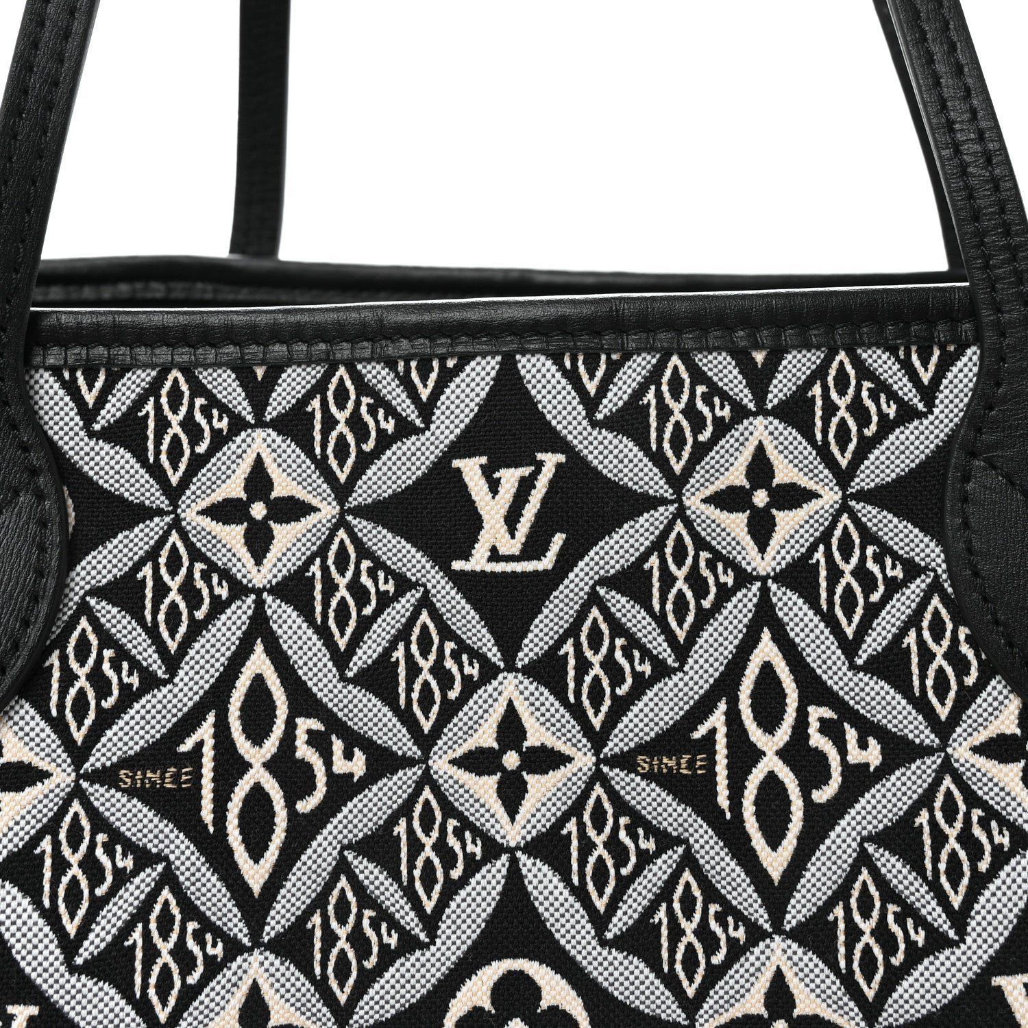 Jacquard Since 1854 Neverfull MM Grey