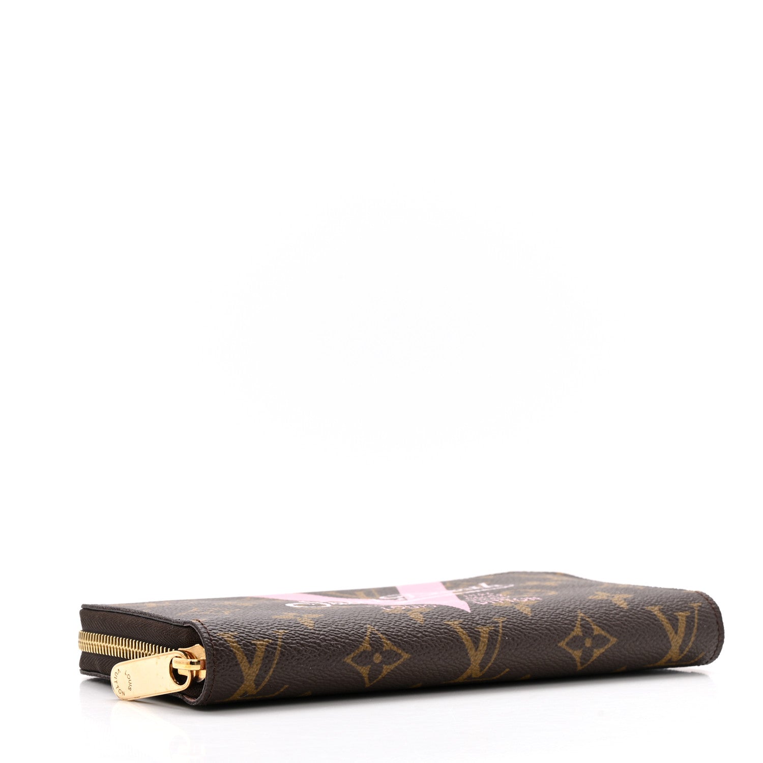 Monogram Saint Barth V Zippy Wallet Rose Ballerine
