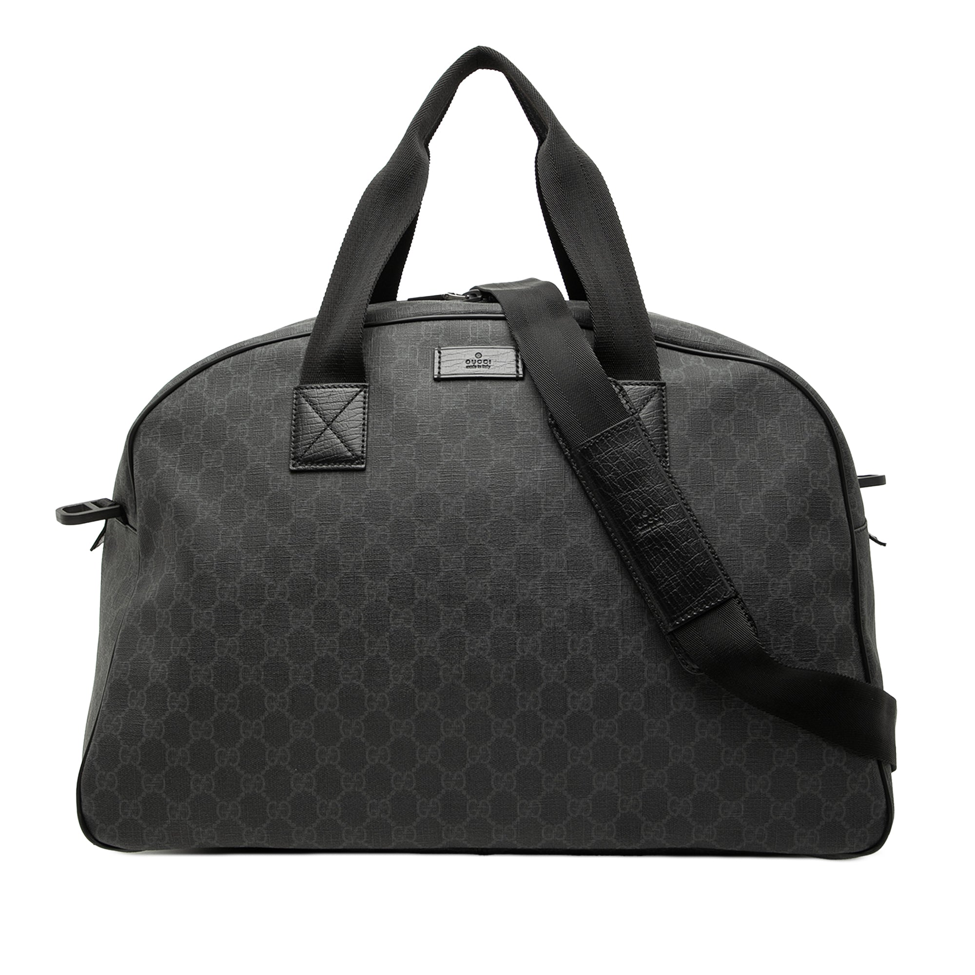 Convertible Duffle Bag GG Coated Canvas Large