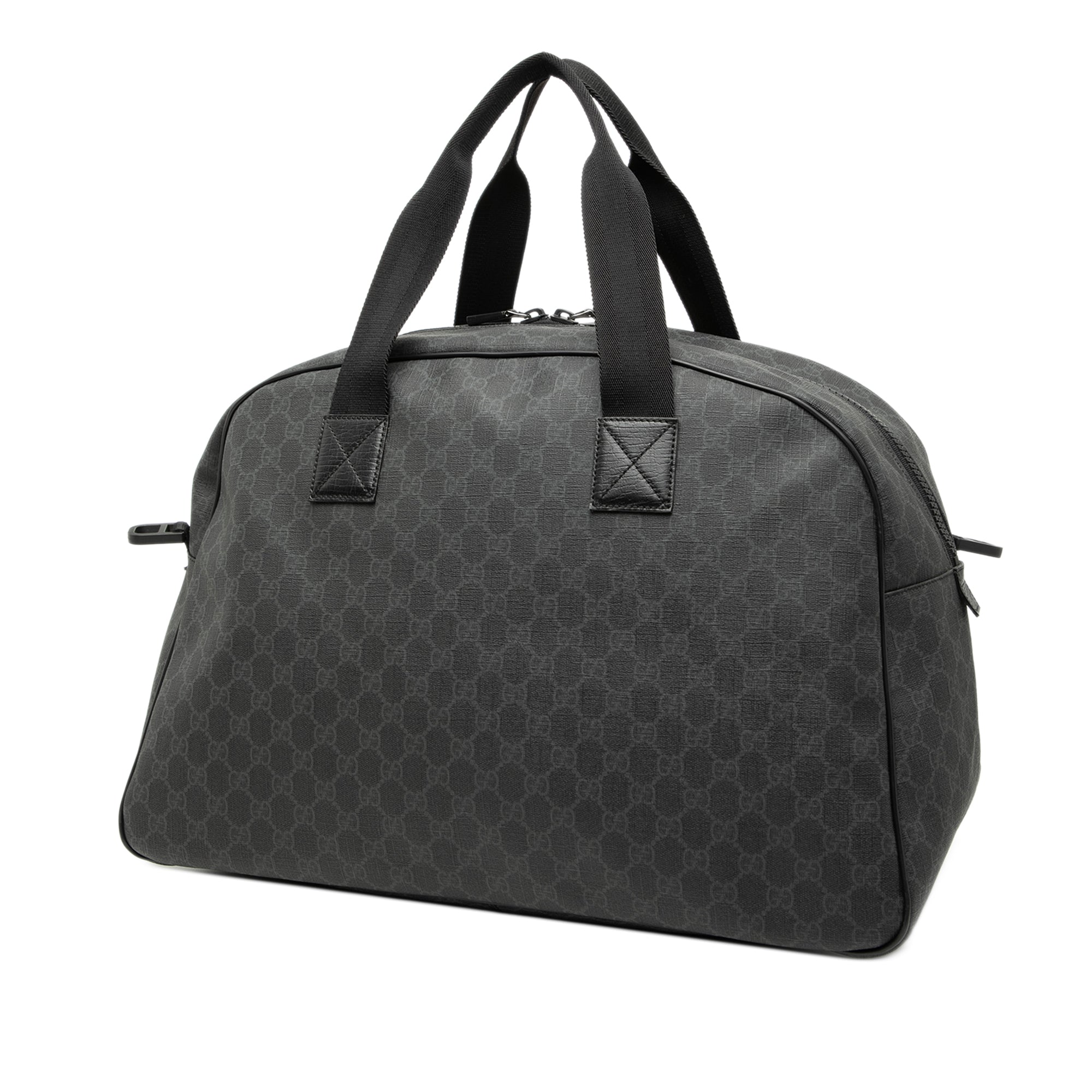 Convertible Duffle Bag GG Coated Canvas Large