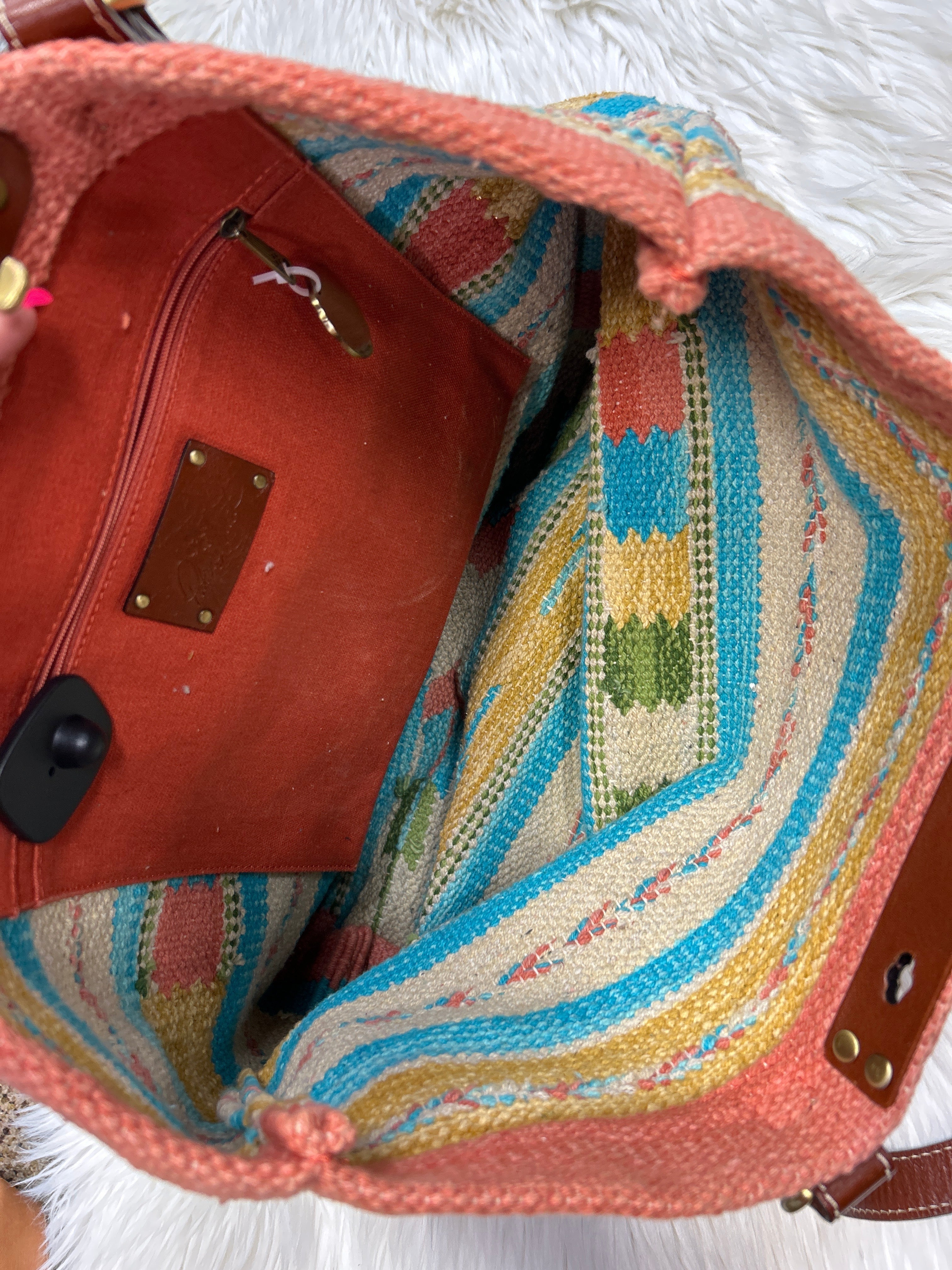 Handbag Designer By Patricia Nash In Multi, Size:Large