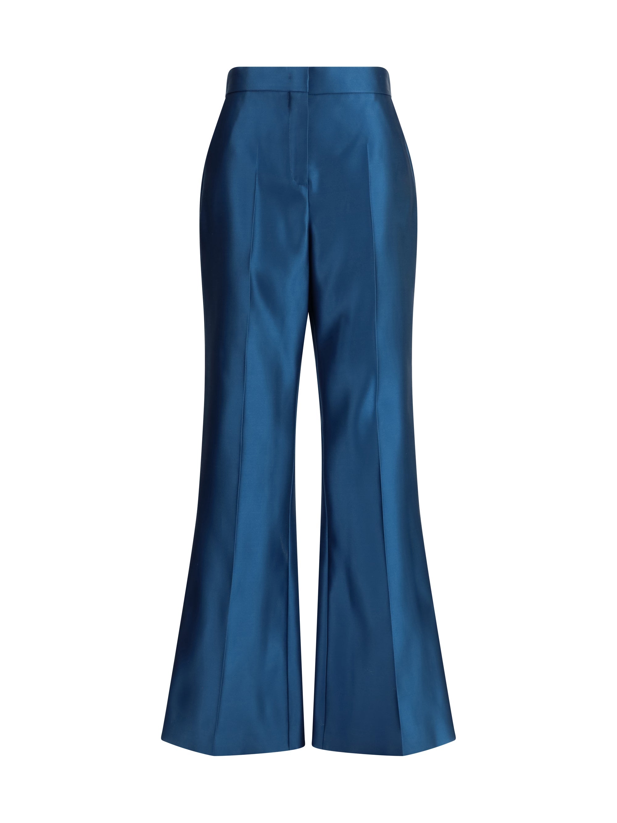 duchesse silk trousers