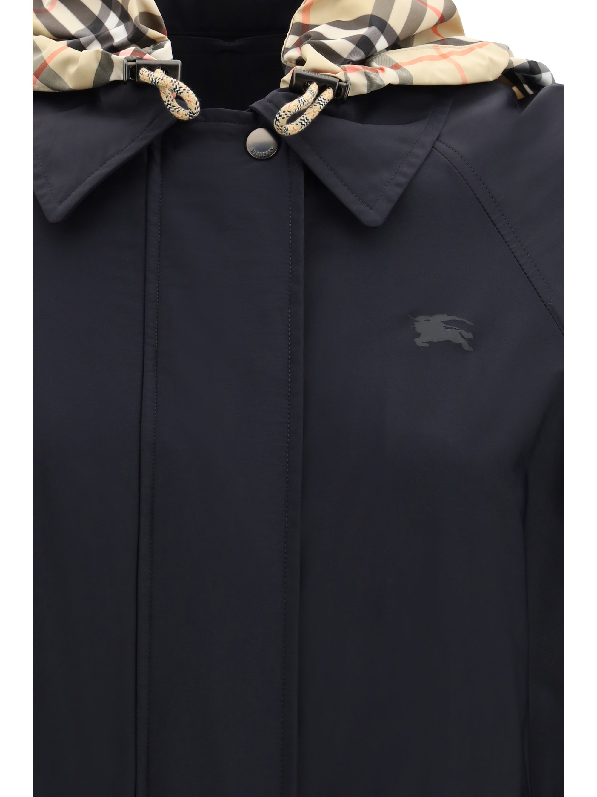 newbury parka in stretch nylon twill