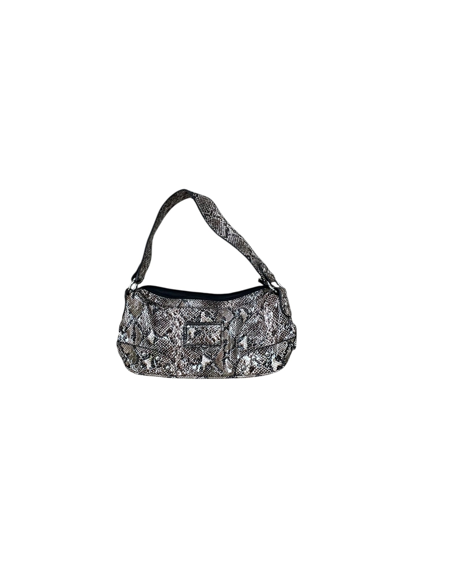 Handbag By Clothes Mentor In Snakeskin Print, Size:Small