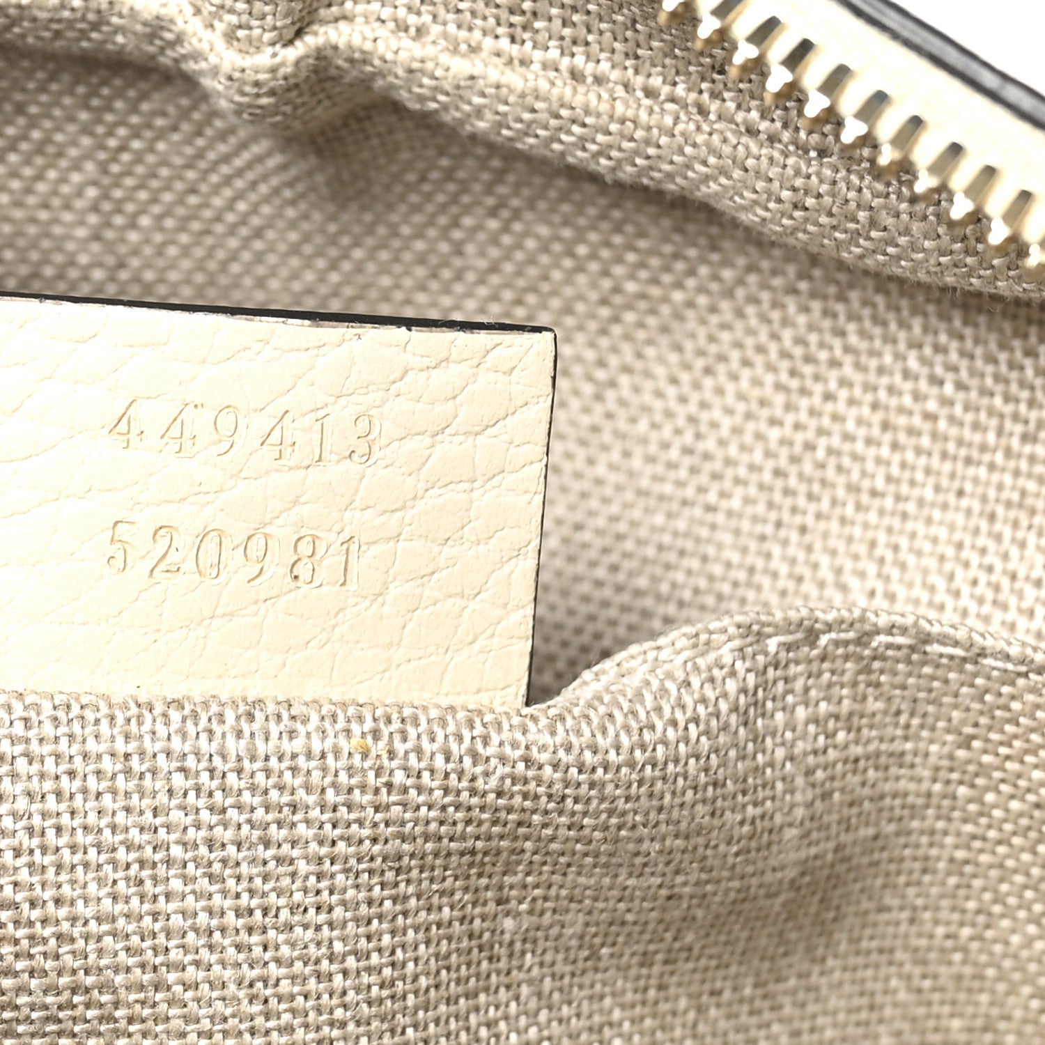 Monogram Dollar Calfskin Mini Bree Messenger Bag Beige Ebony Avoire