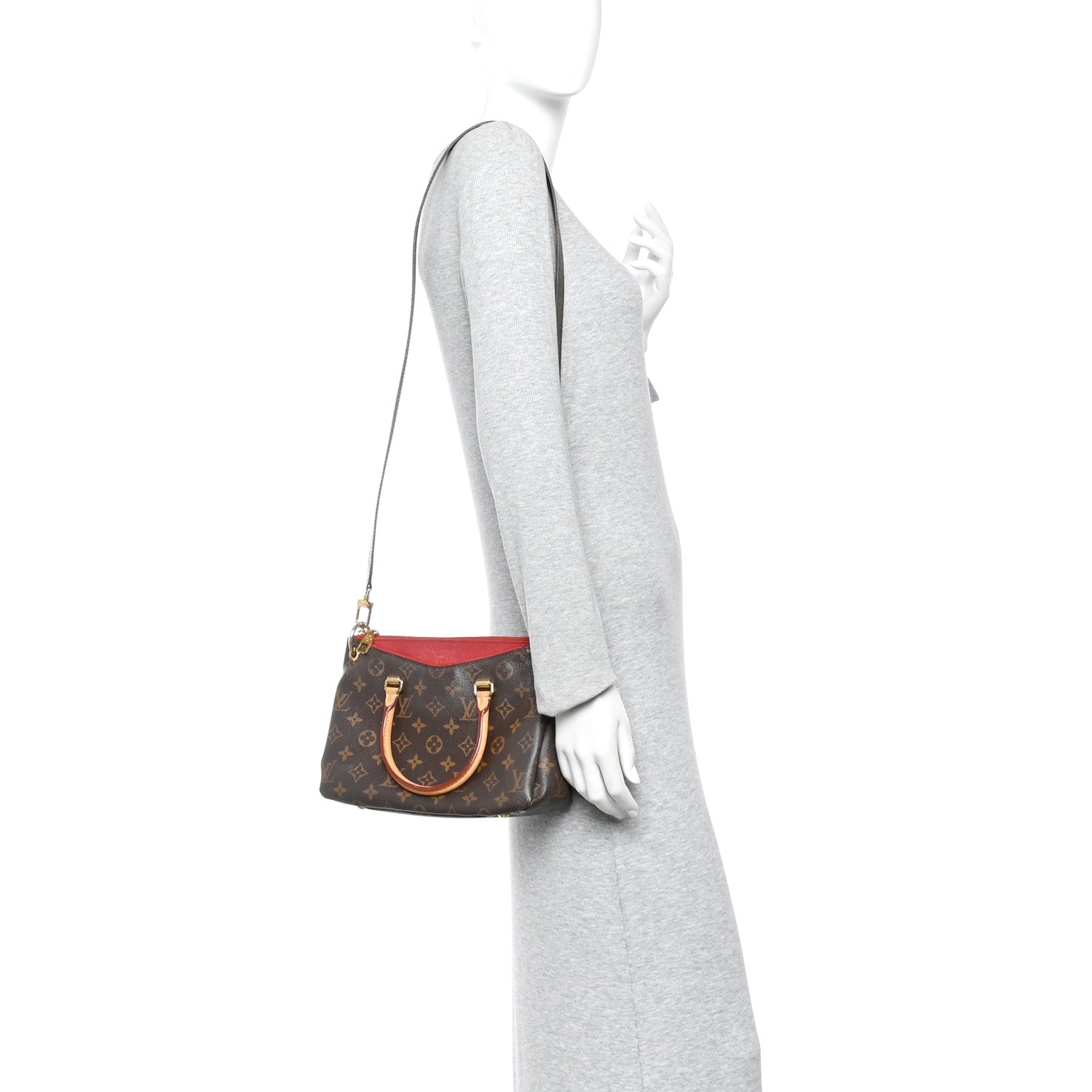 Monogram Pallas BB Cherry