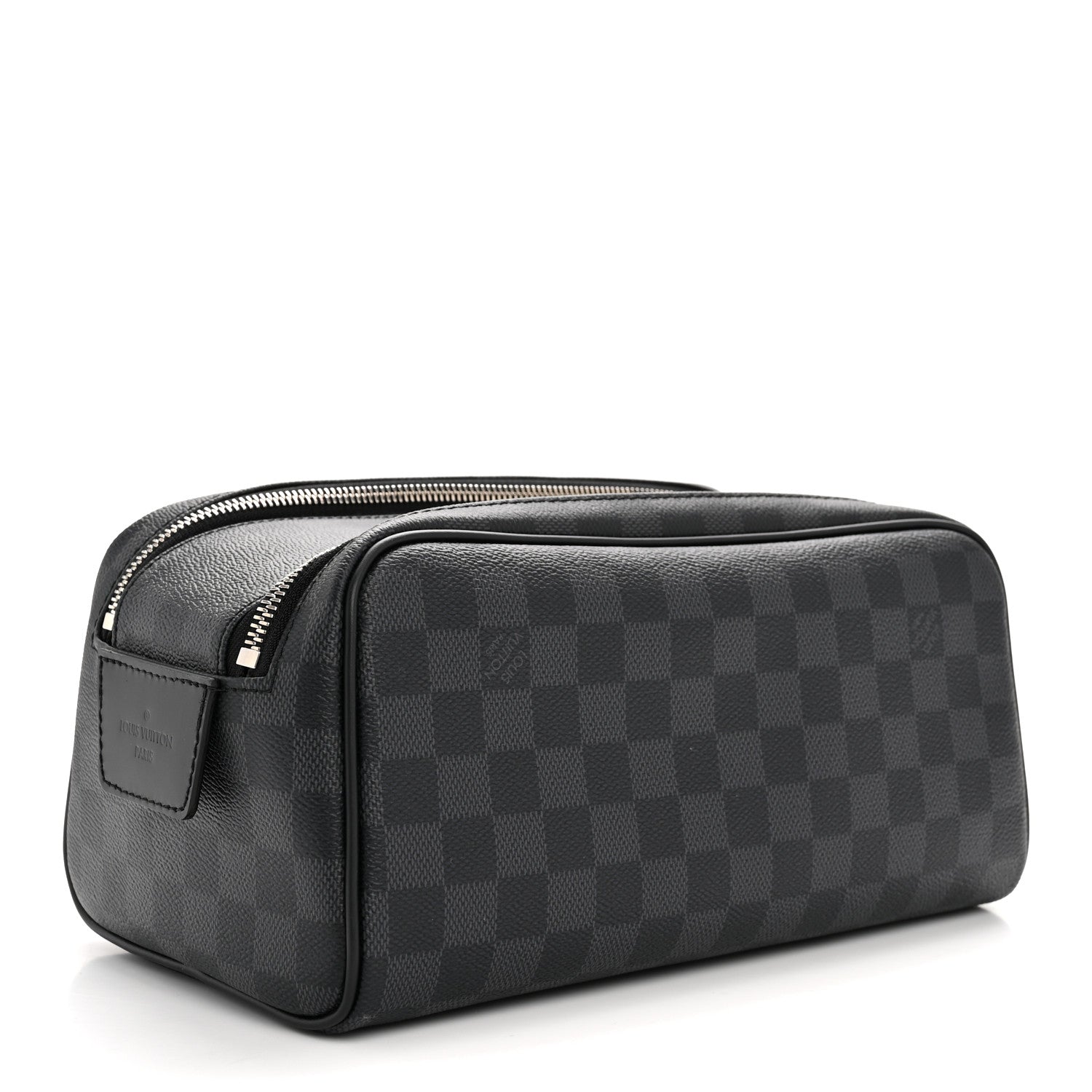 Damier Graphite Dopp Kit Toilet Pouch