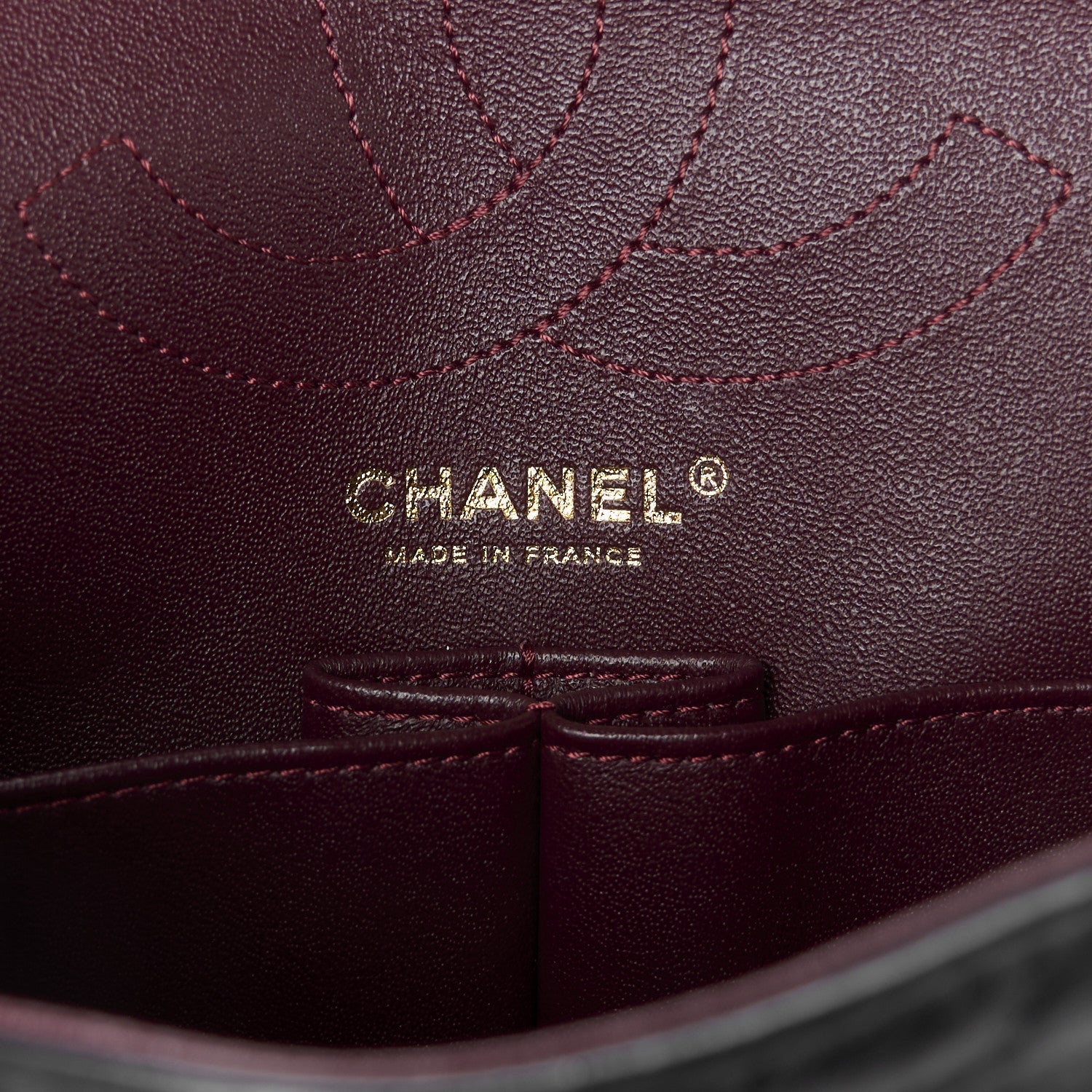 Aged Calfskin Quilted 2.55 Reissue 225 Flap Black