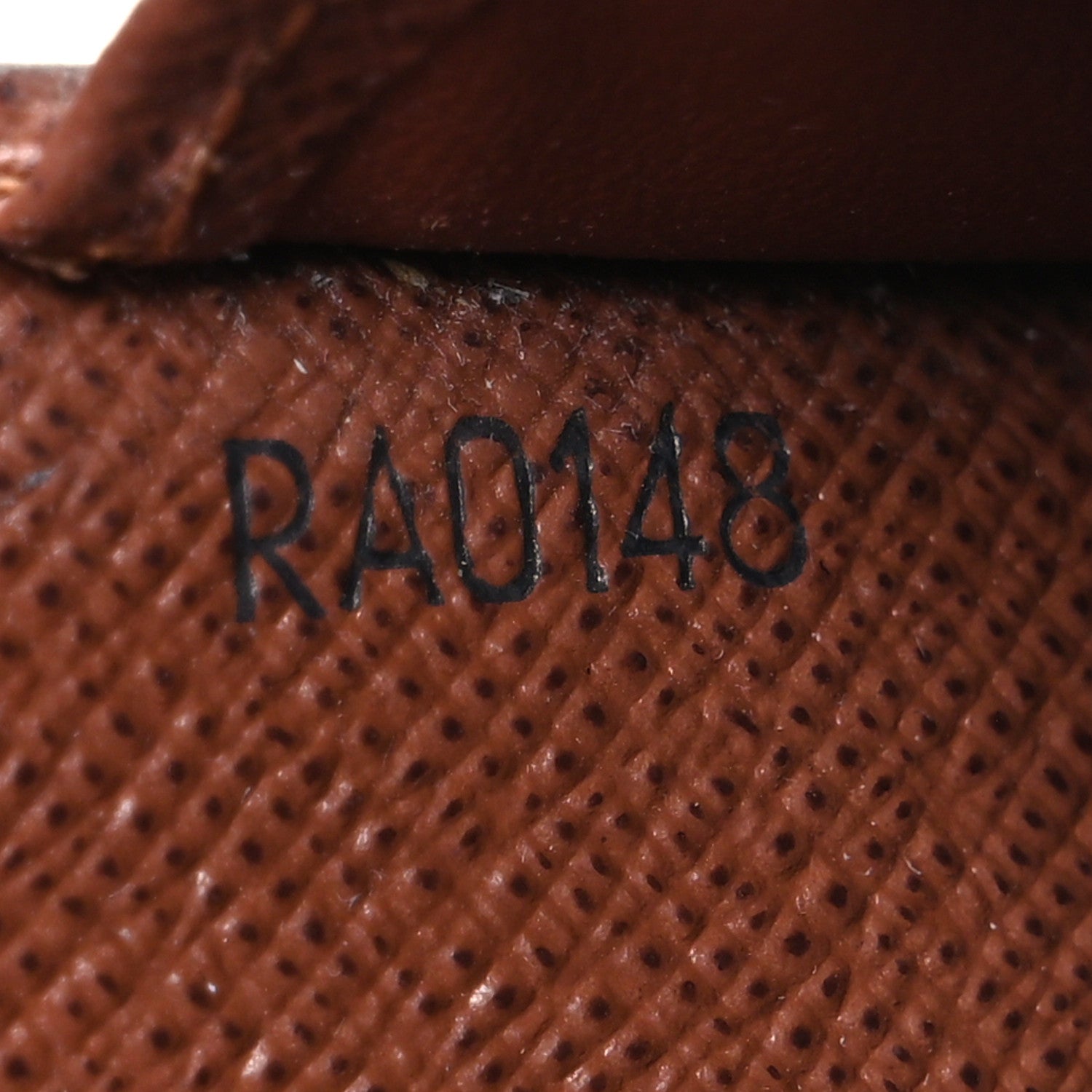 Monogram Checkbook Holder Case Wallet
