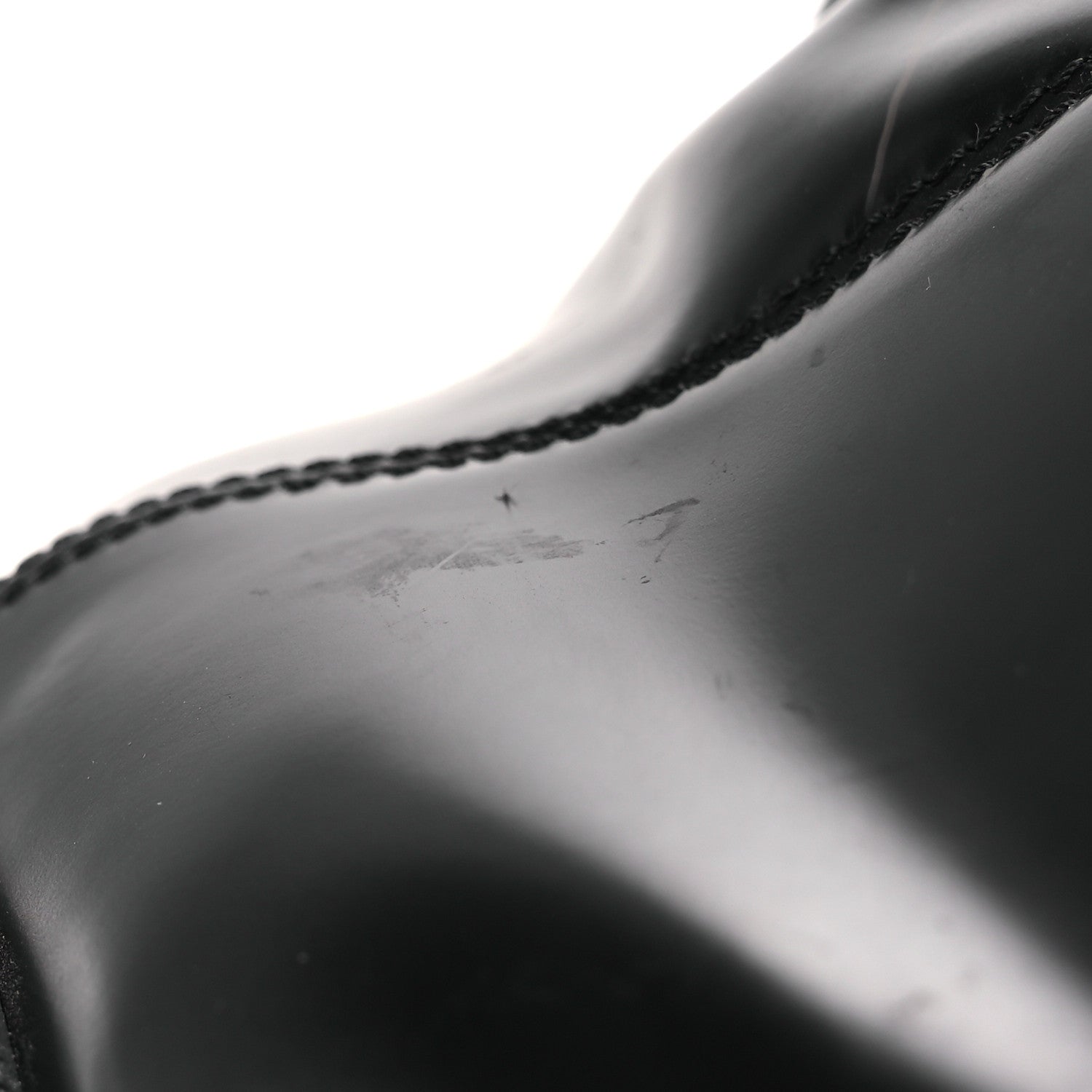 Magnum Calfskin Fur Pearl Lace Up Combat Ankle Boots 39.5 Black Naturale