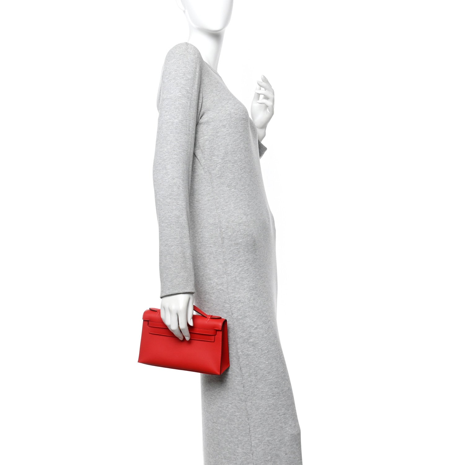 Swift Kelly Pochette Clutch Rouge Radieux