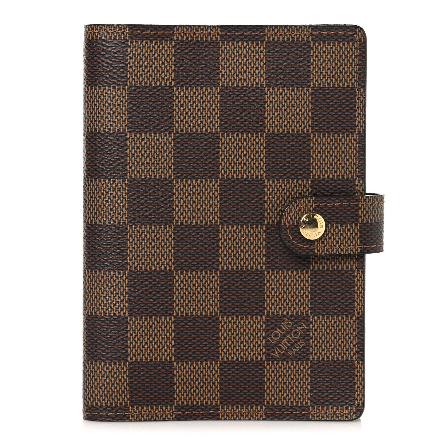 Damier Ebene Small Ring Agenda Cover