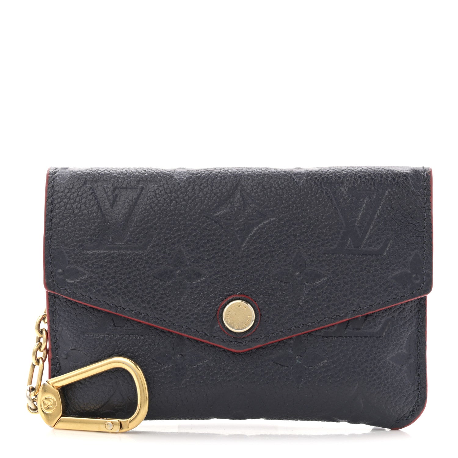 Empreinte Key Pouch Marine Rouge