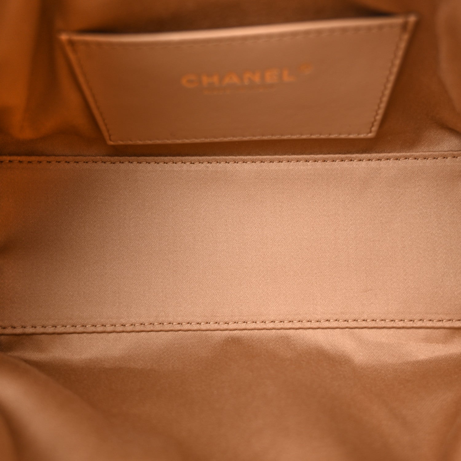 Caviar Quilted Mini Chanel 25 Handbag Beige