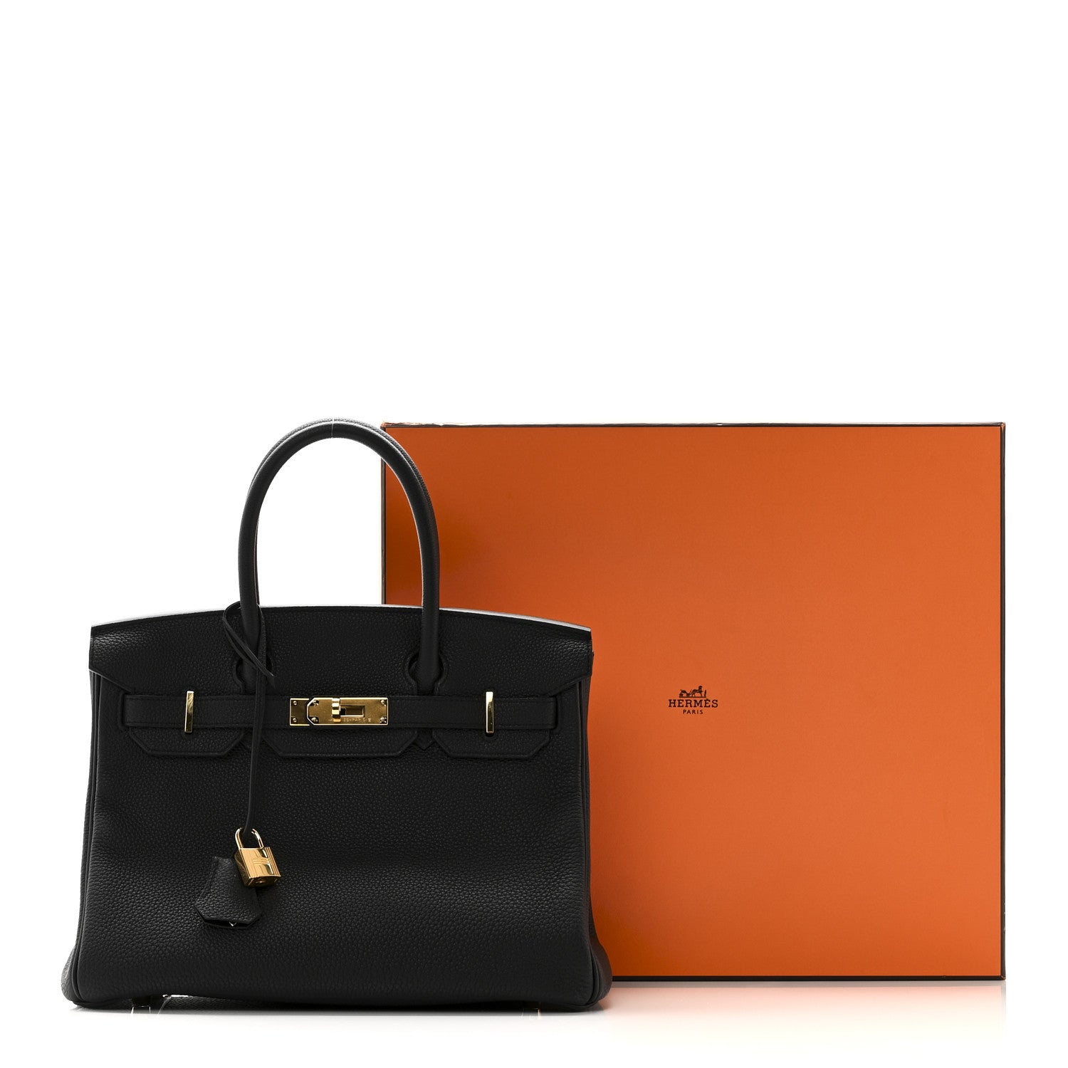 Togo Birkin 30 Black