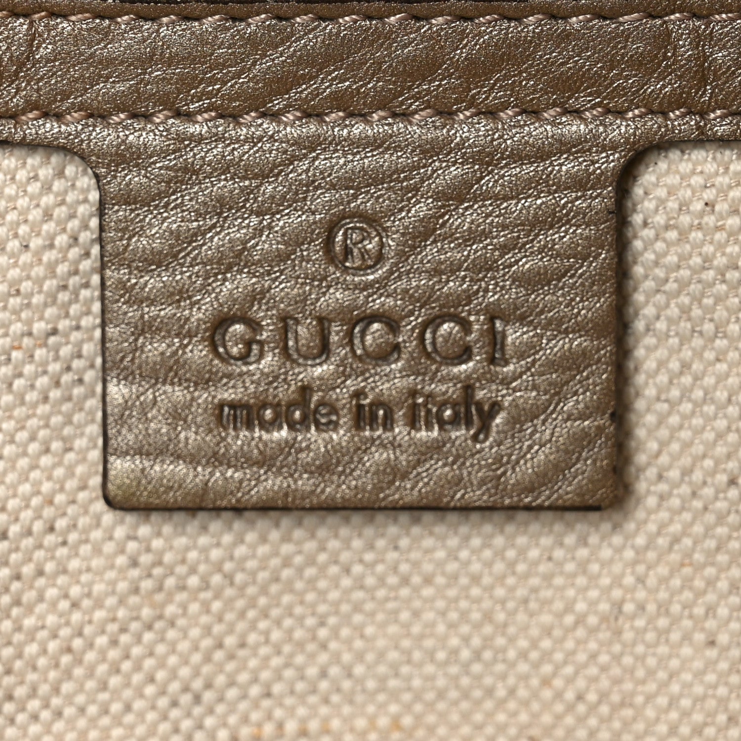 Monogram Calfskin Medium Bella Flap Bag Beige Ebony Champagne