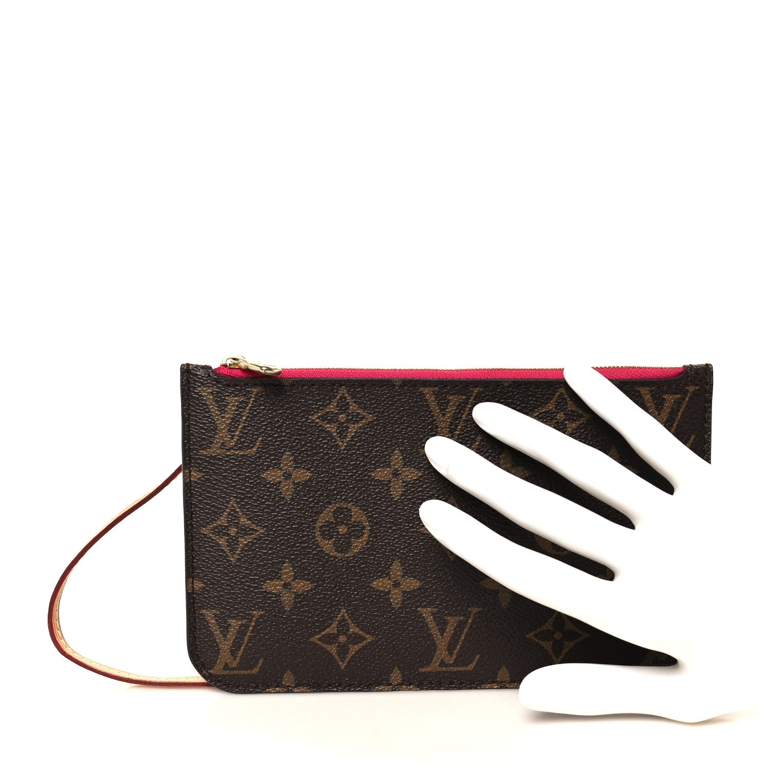 Monogram Neverfull PM Pochette Pivoine