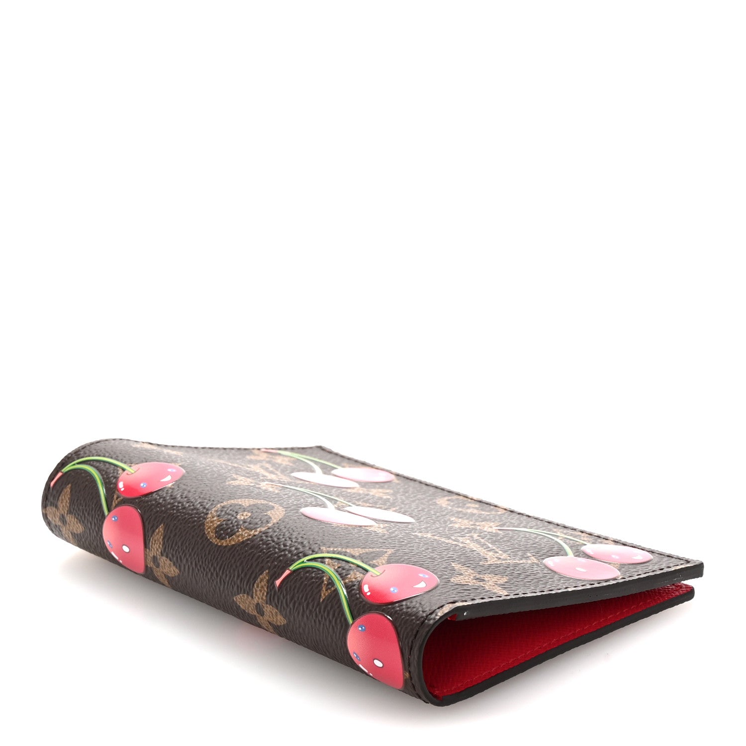 LV X TM Monogram Cerises Passport Cover