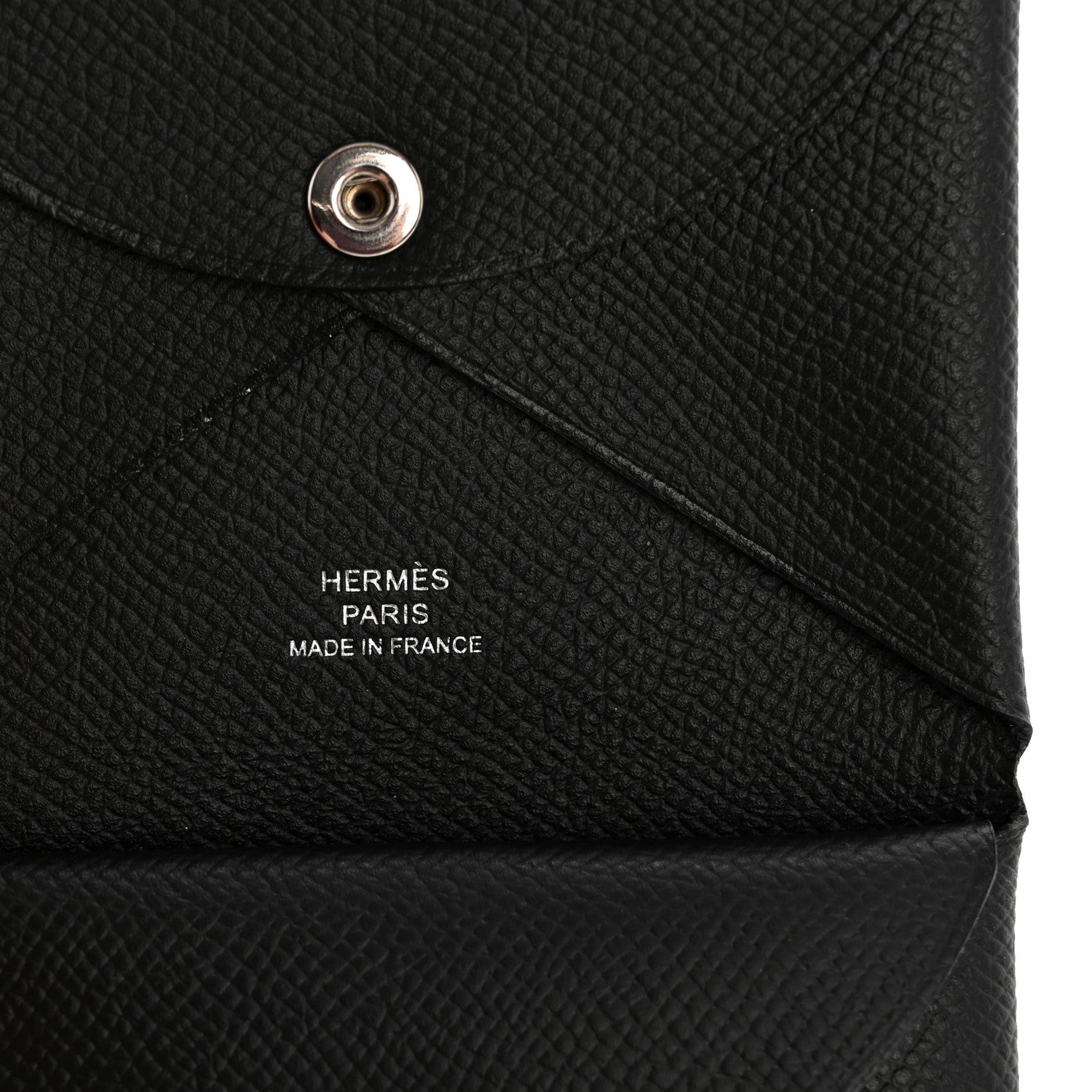 Epsom Calvi Duo Card Case Black
