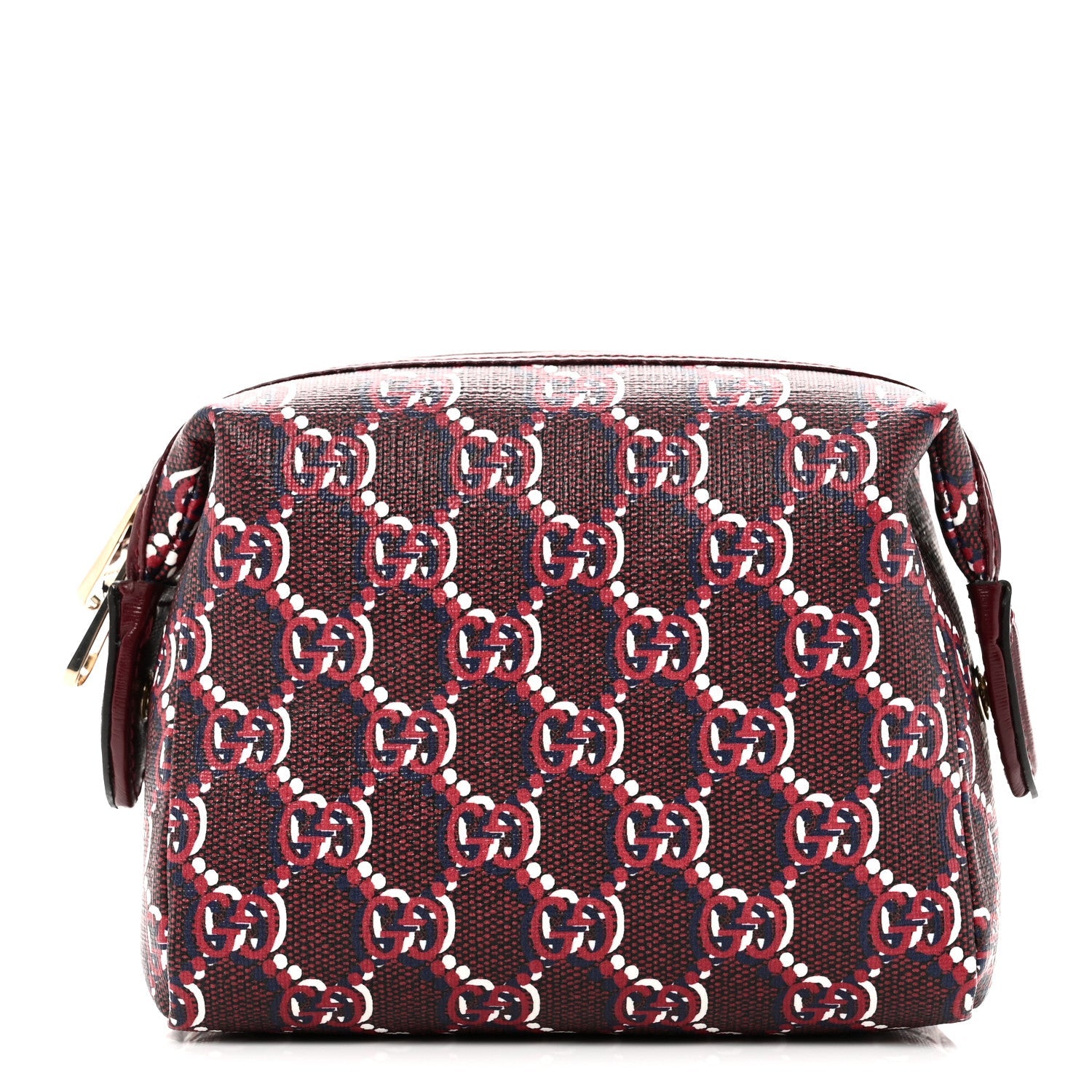 GG Supreme Shadow Toiletry Pouch Rosso Ancora Red