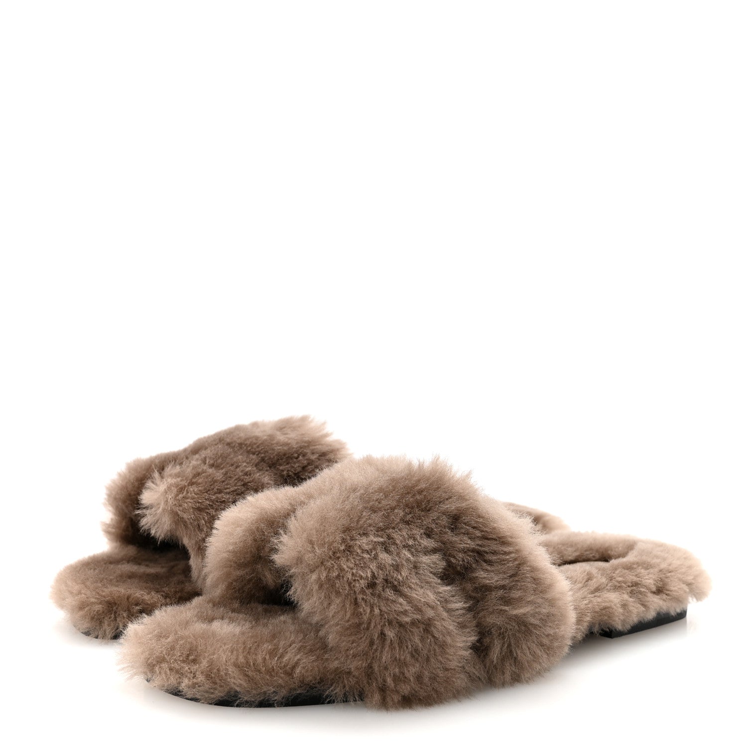 Woolskin Oran Sandals 38 Etoupe