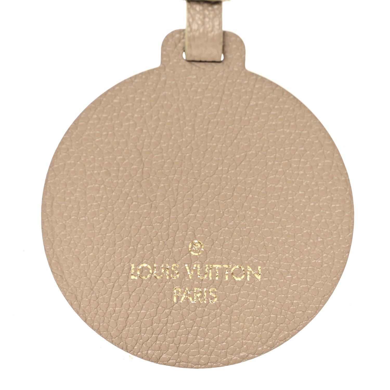 Calfskin Spring In The City Bag Charm Kaki